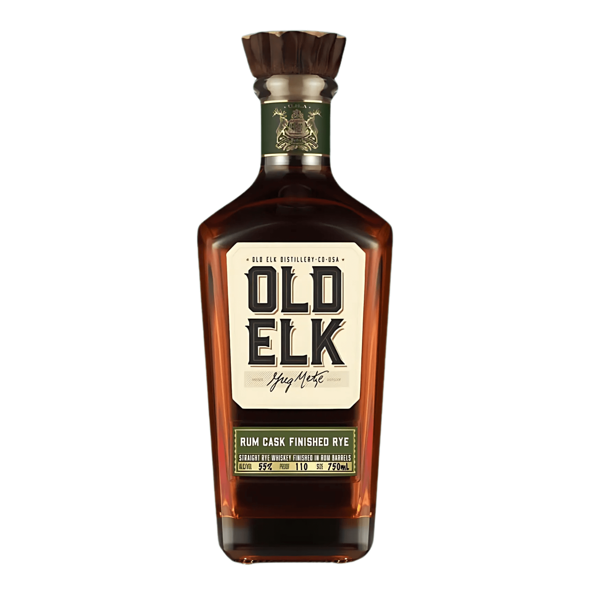 Old Elk Straight Rye Rum Cask Finish 750ml