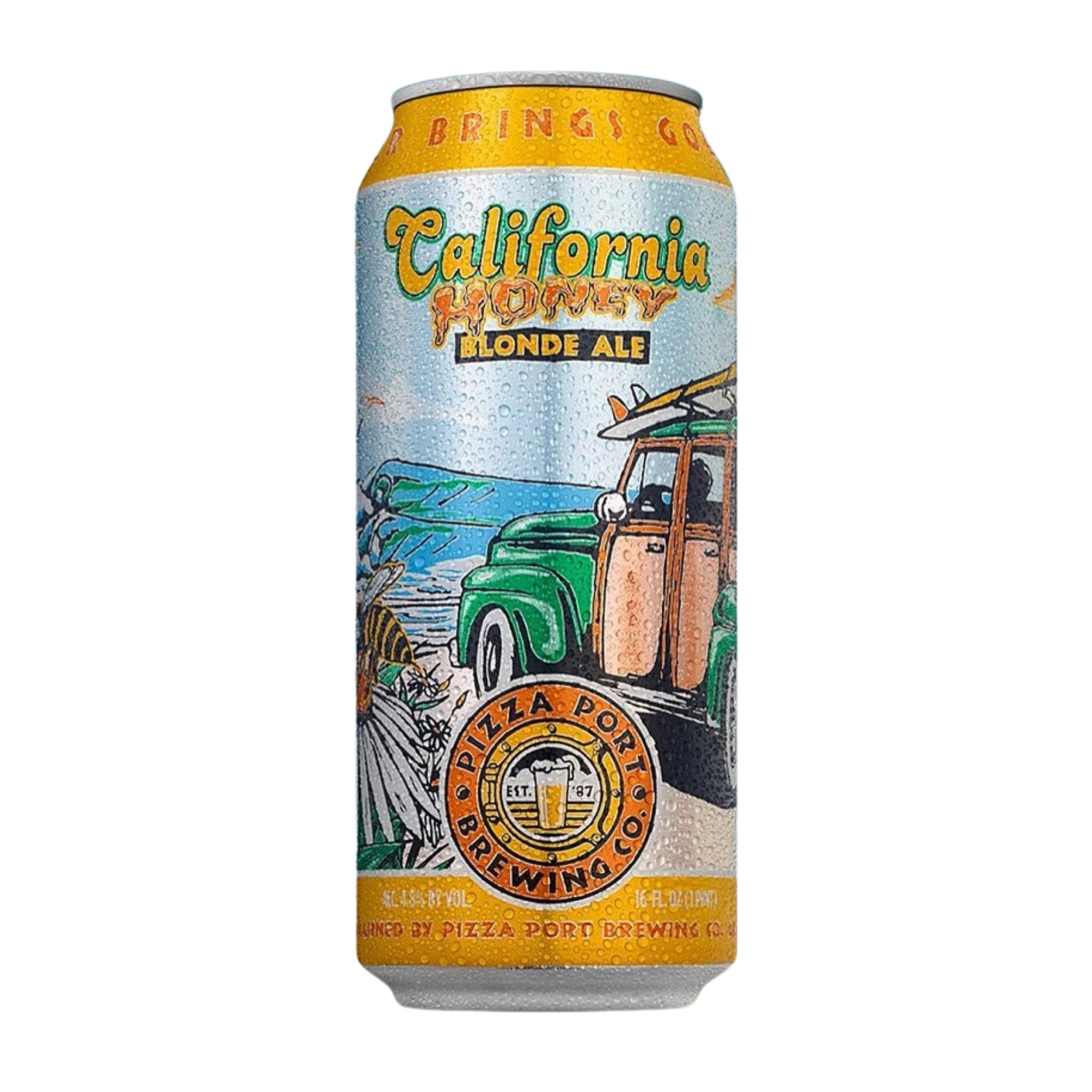 Pizza Port California Honey 16oz CAN