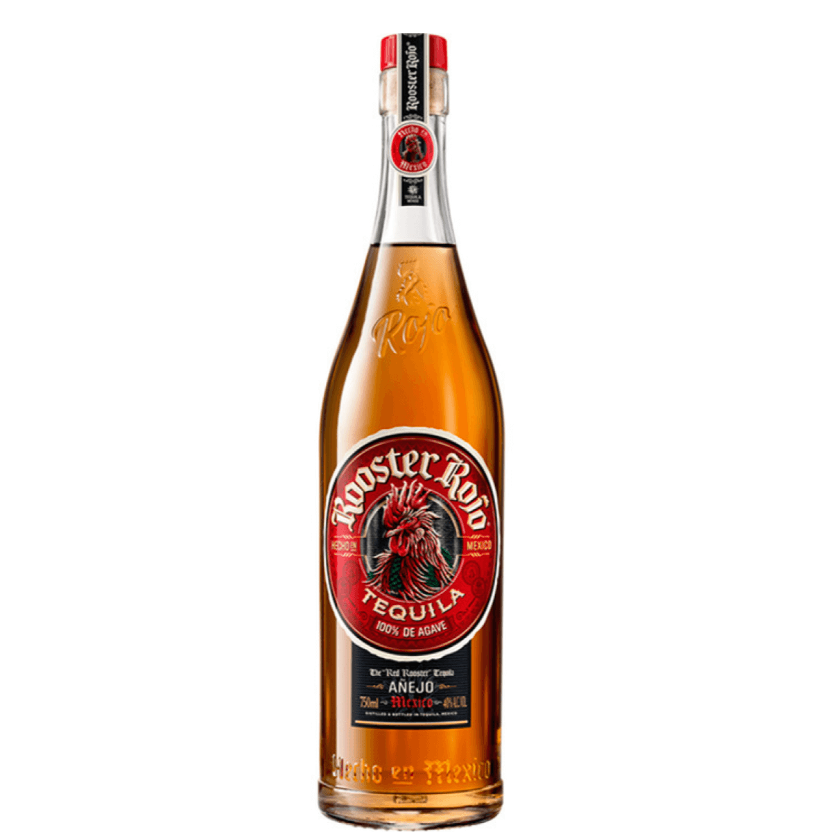 Rooster Rojo Tequila 750ml - Anejo