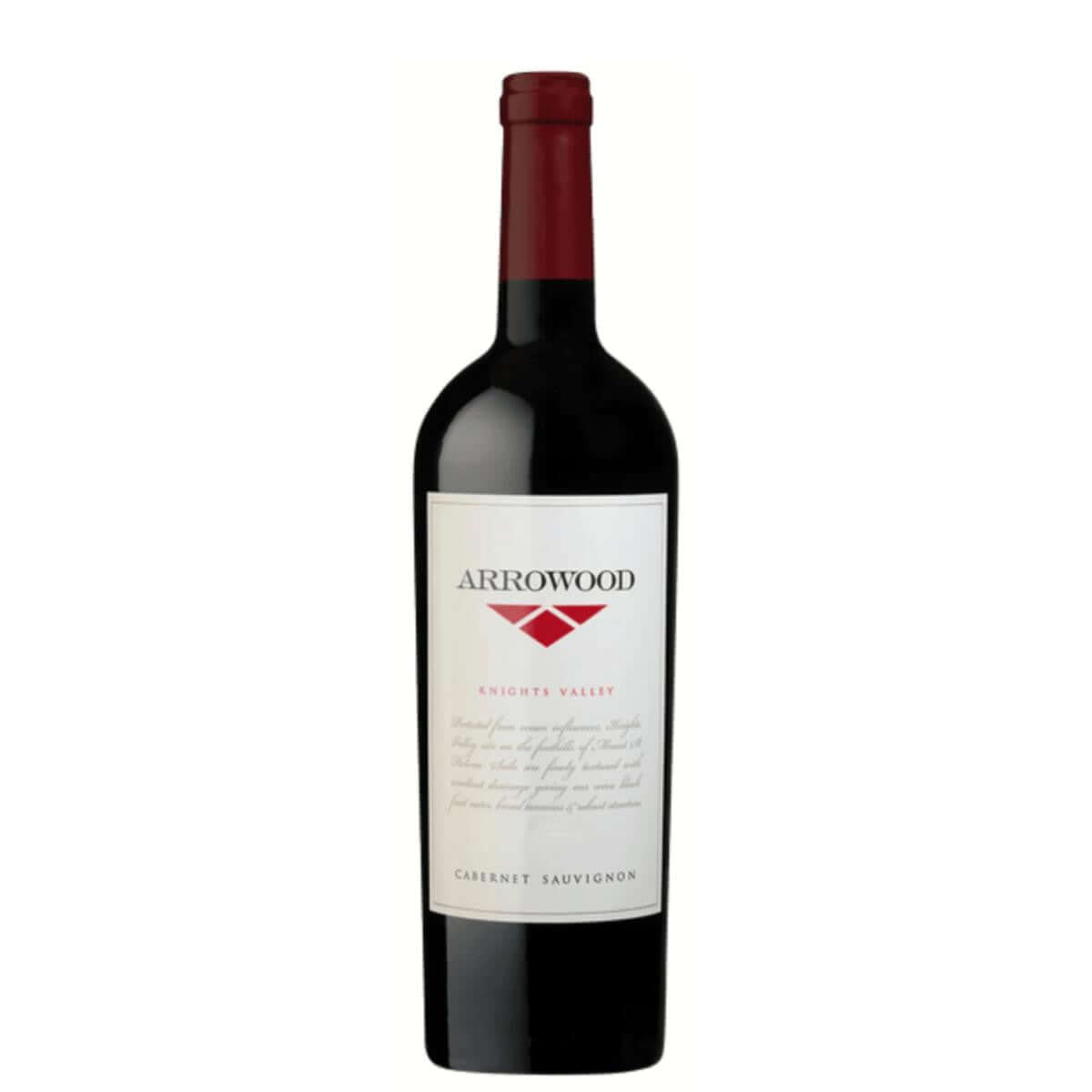Arrowood Knights Valley Cabernet Sauvignon 2019 750ml bottle of red wine from Sonoma County, California.