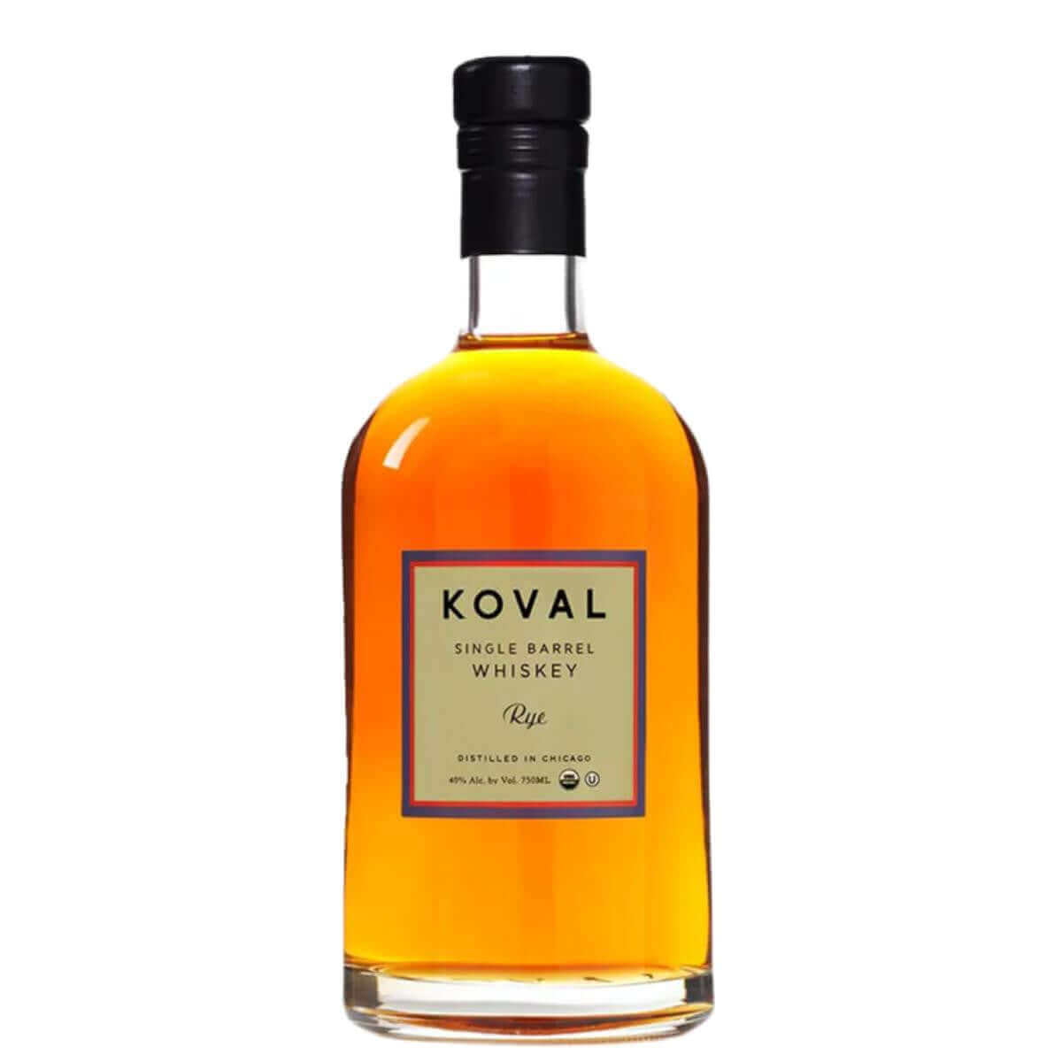 Koval Single Barrel Rye Whiskey 750ml