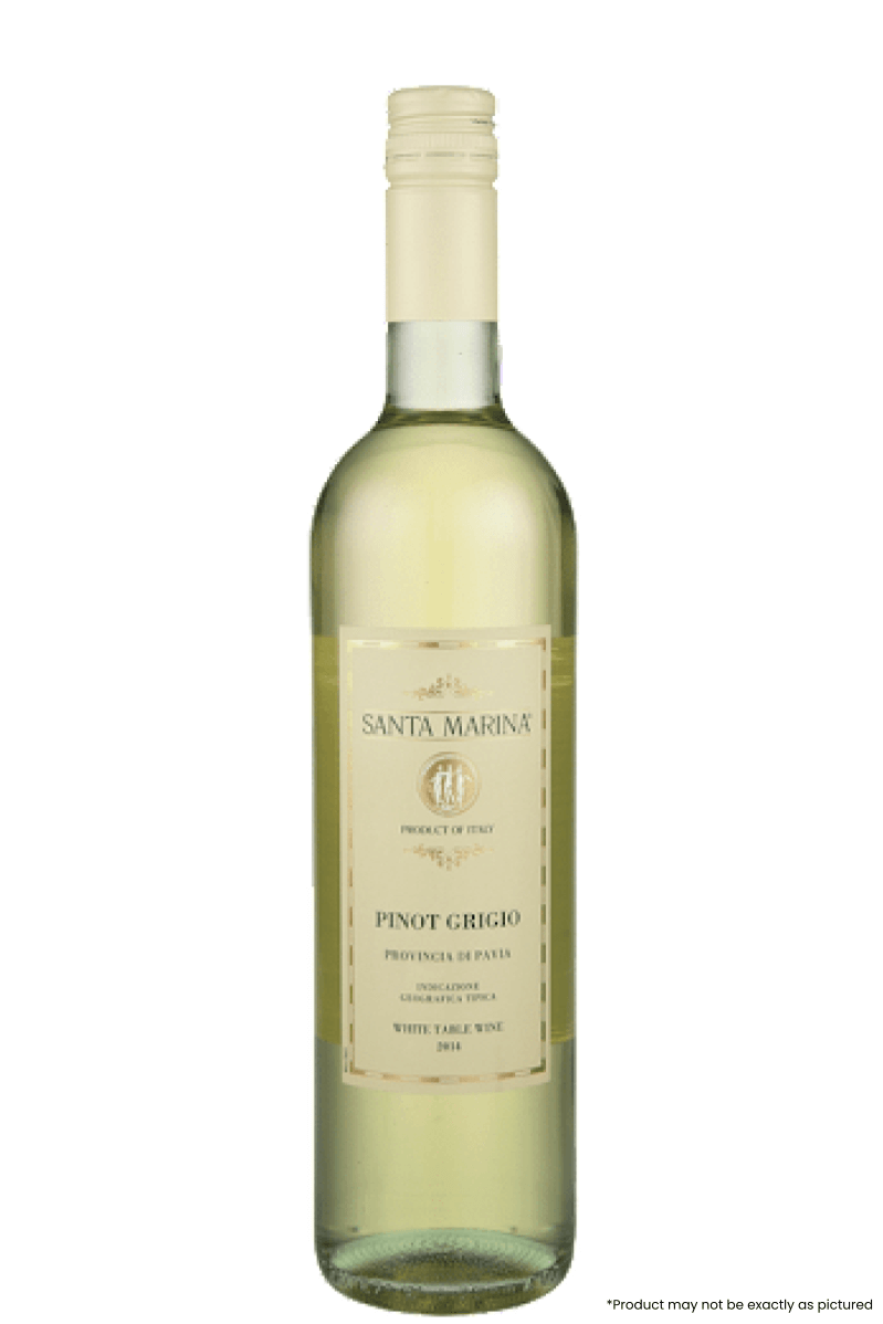Type: White Wine
Varietal: Pinot Grigio
Region: Veneto
Country: Italy
Size: 750ml
ABV: 12%
Notes:
Pale yellow in color, and contains aromas of citrus, nectarines, and peaches, with earthy notes. A Light-bodied palate with a medium amount of aci