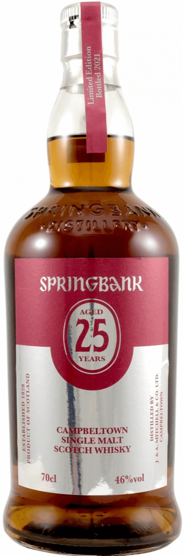 Springbank 25YR Single Malt 750ml