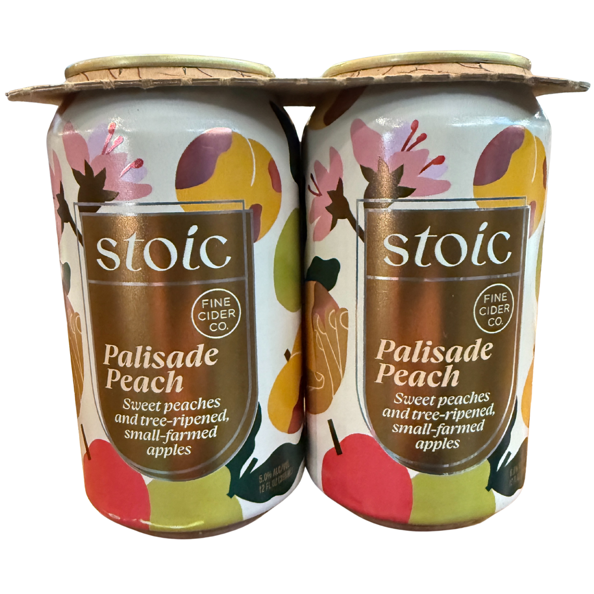 Stoic Cider Palisade Peach Cider 4 Pack | 12oz Cans