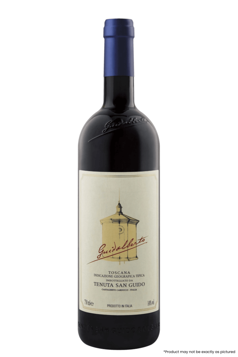 Type: Red Wine
Varietal: Cabernet Sauvignon
Region: Toscana IGT
Country: Italy
Size: 750ml
ABV: 14%
Notes: The 2020 Guidalberto is taut and tight with plenty of tart cherry and wild berry. The wine offers great freshness and tension with bay leaf, s