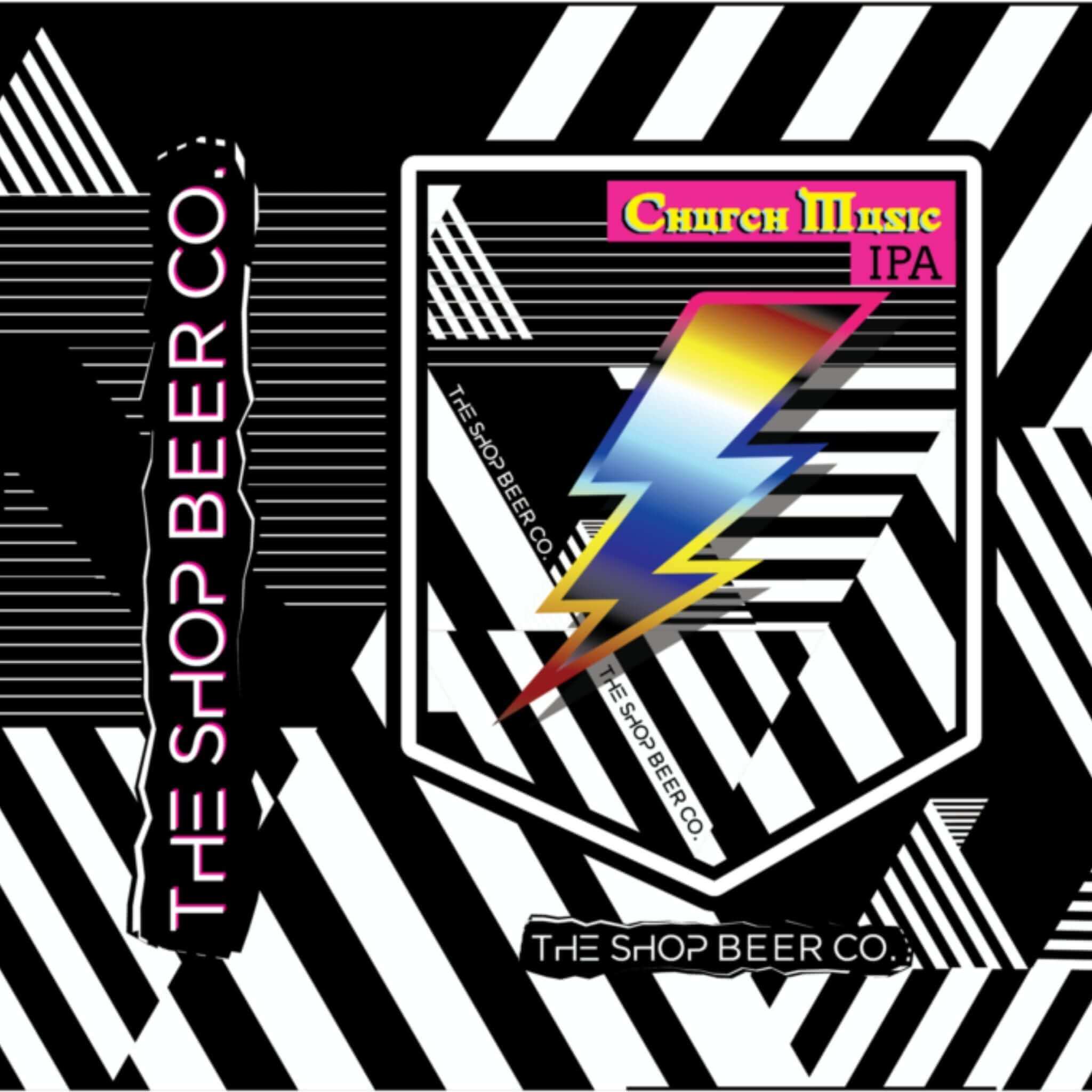 Label of The Shop Beer Co.&