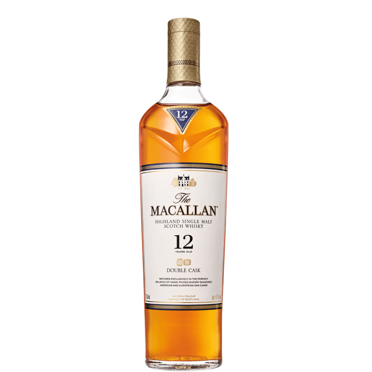 The Macallan Sherry Cask 12YR Single Malt 750ml