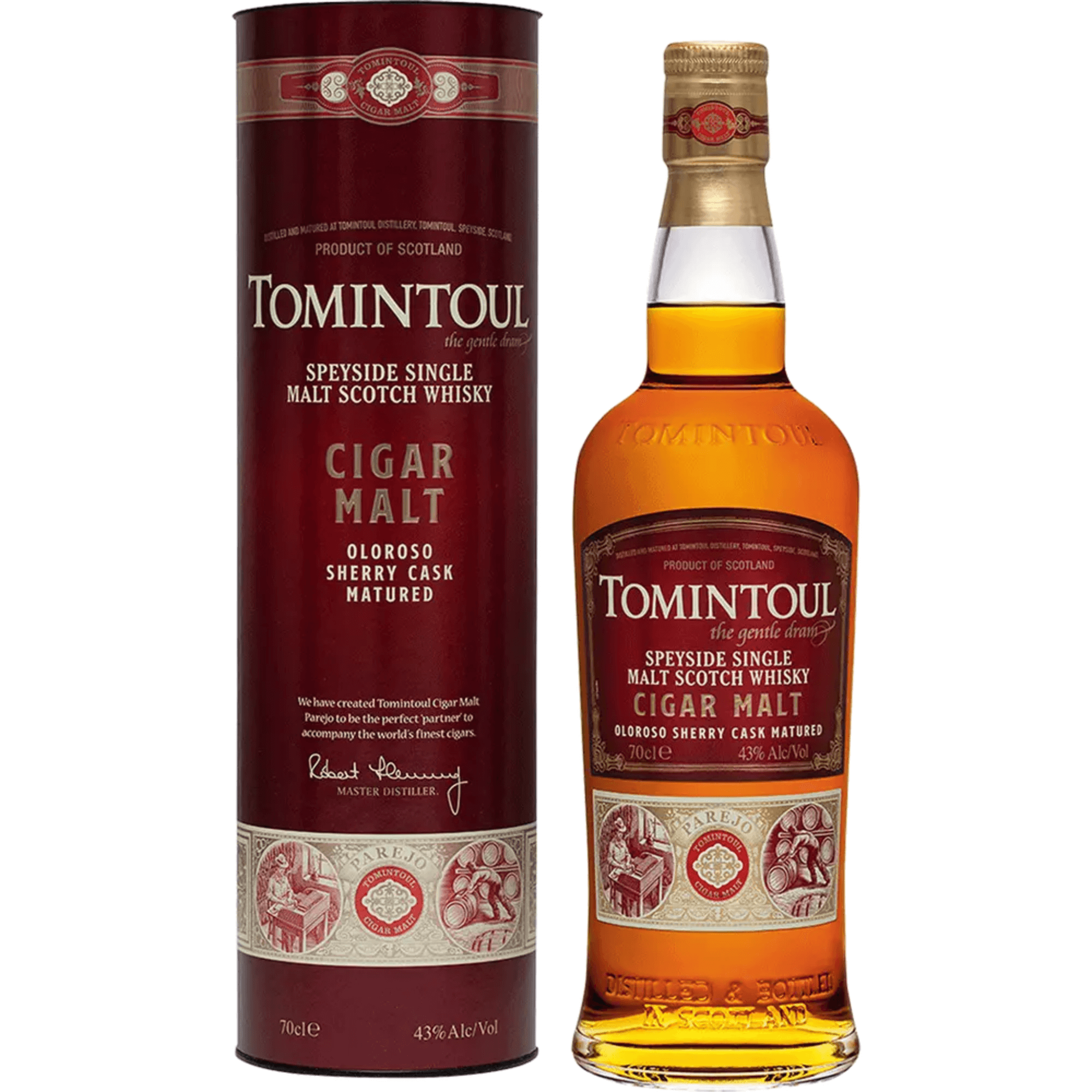 Tomintoul Cigar Malt Scotch Whiskey 750ml
