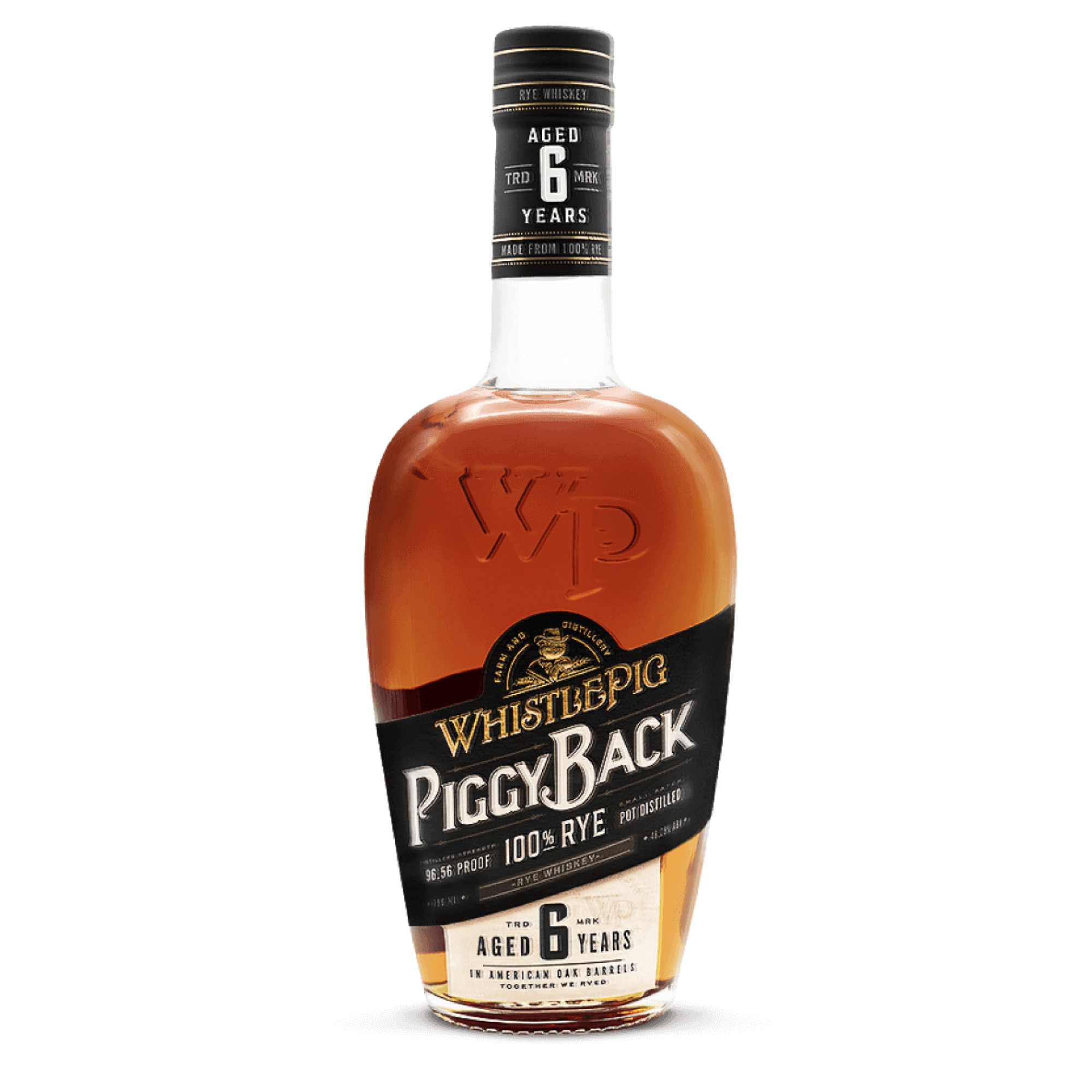 WhistlePig PiggyBack 6YR Rye 750ml