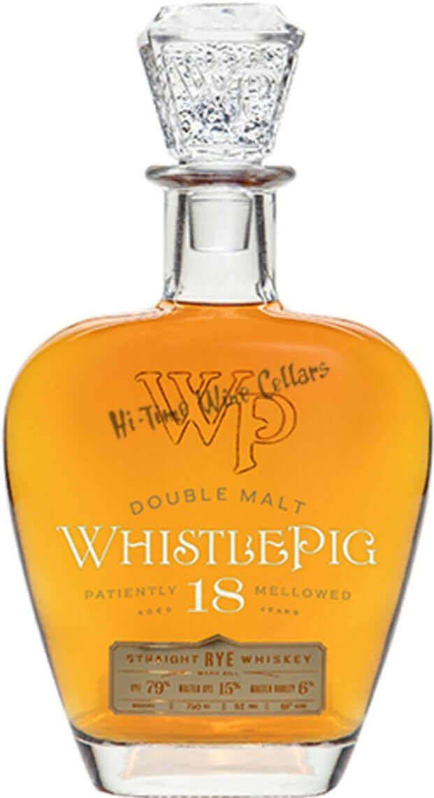 Whistle Pig 18YR Rye Whiskey 750ml