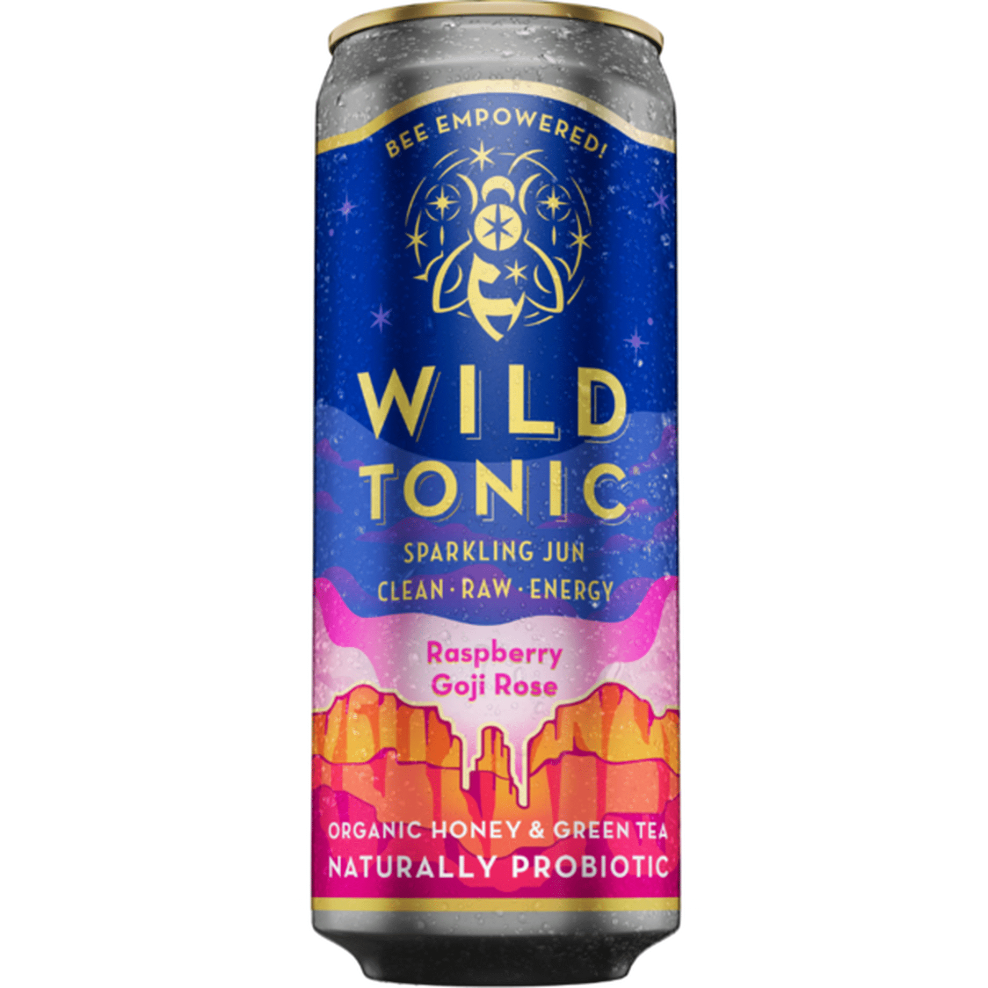 Wild Tonic Raspberry Goji Rose 12oz CAN