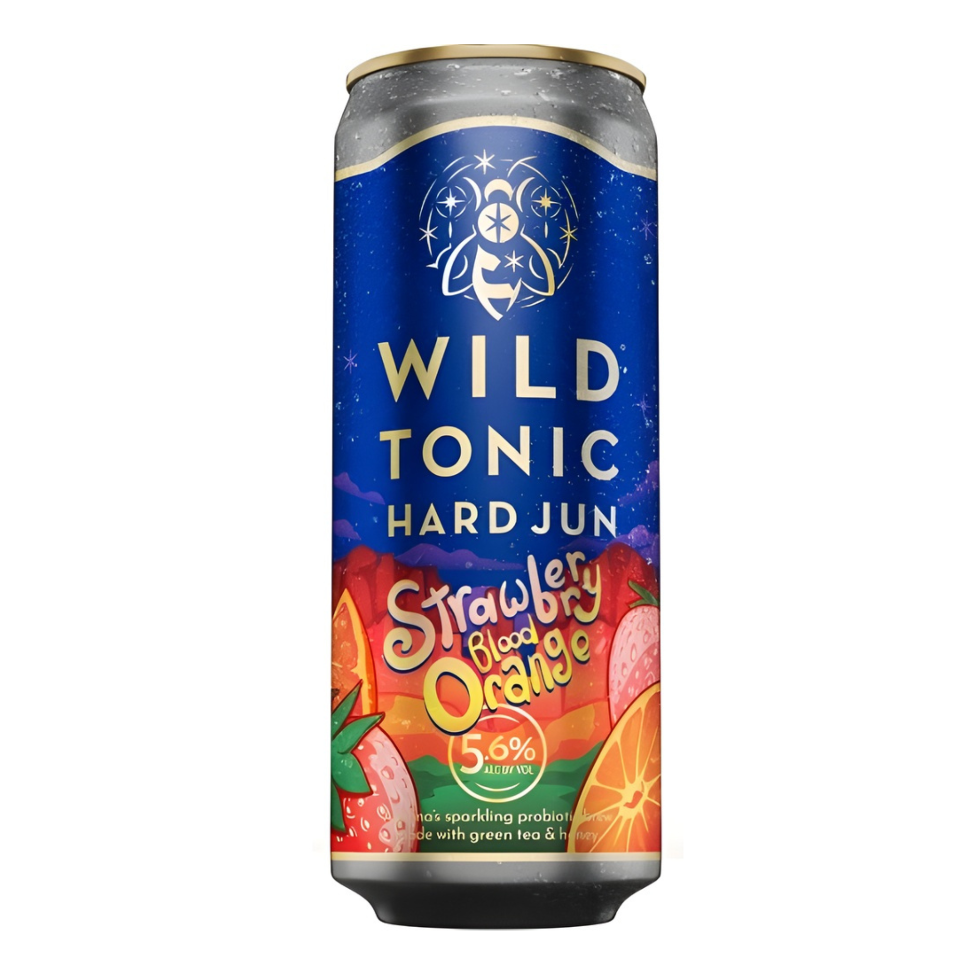 Wild Tonic Strawberry Blood Orange 12oz CAN