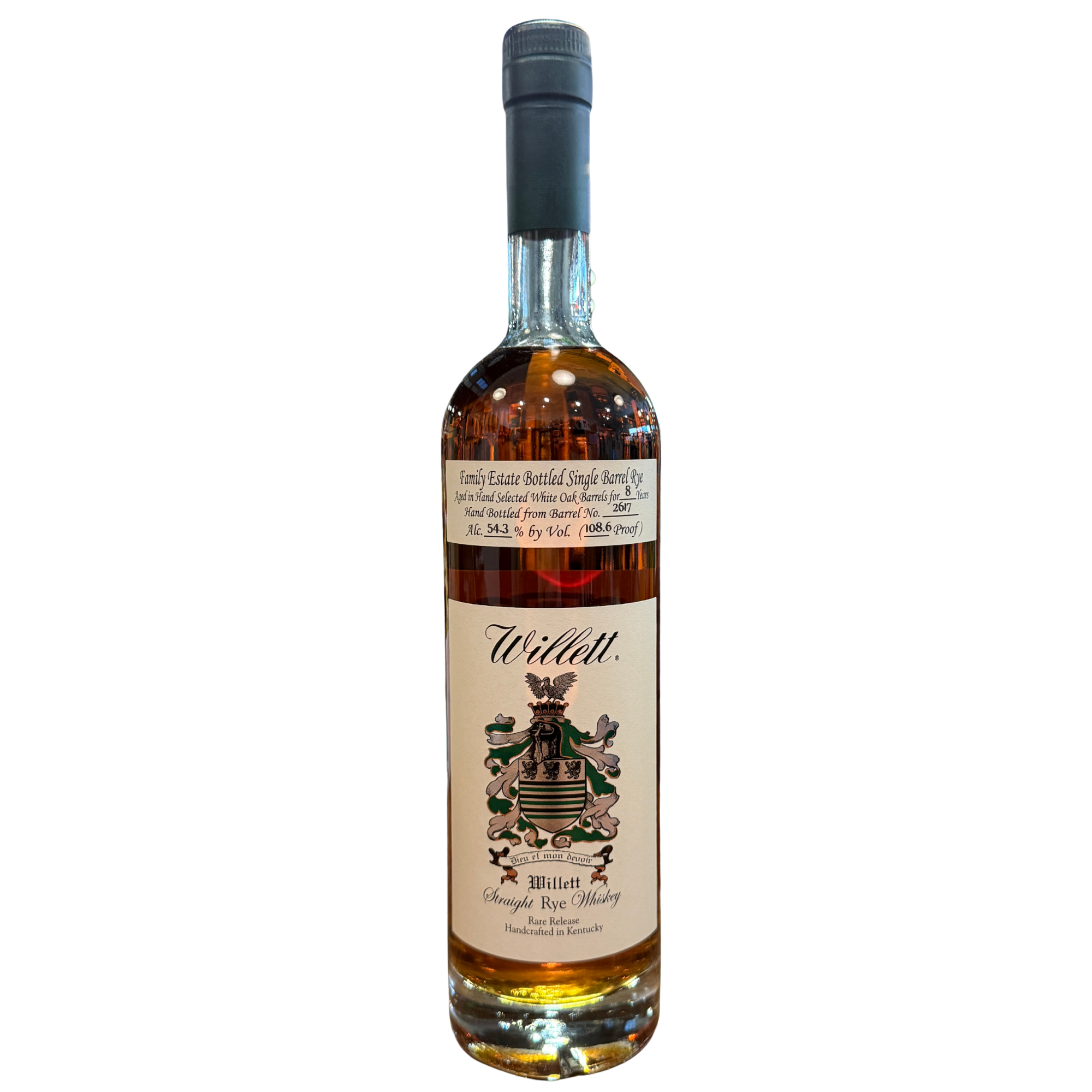 Willett Family Estate 8yr Rye All The Rye&