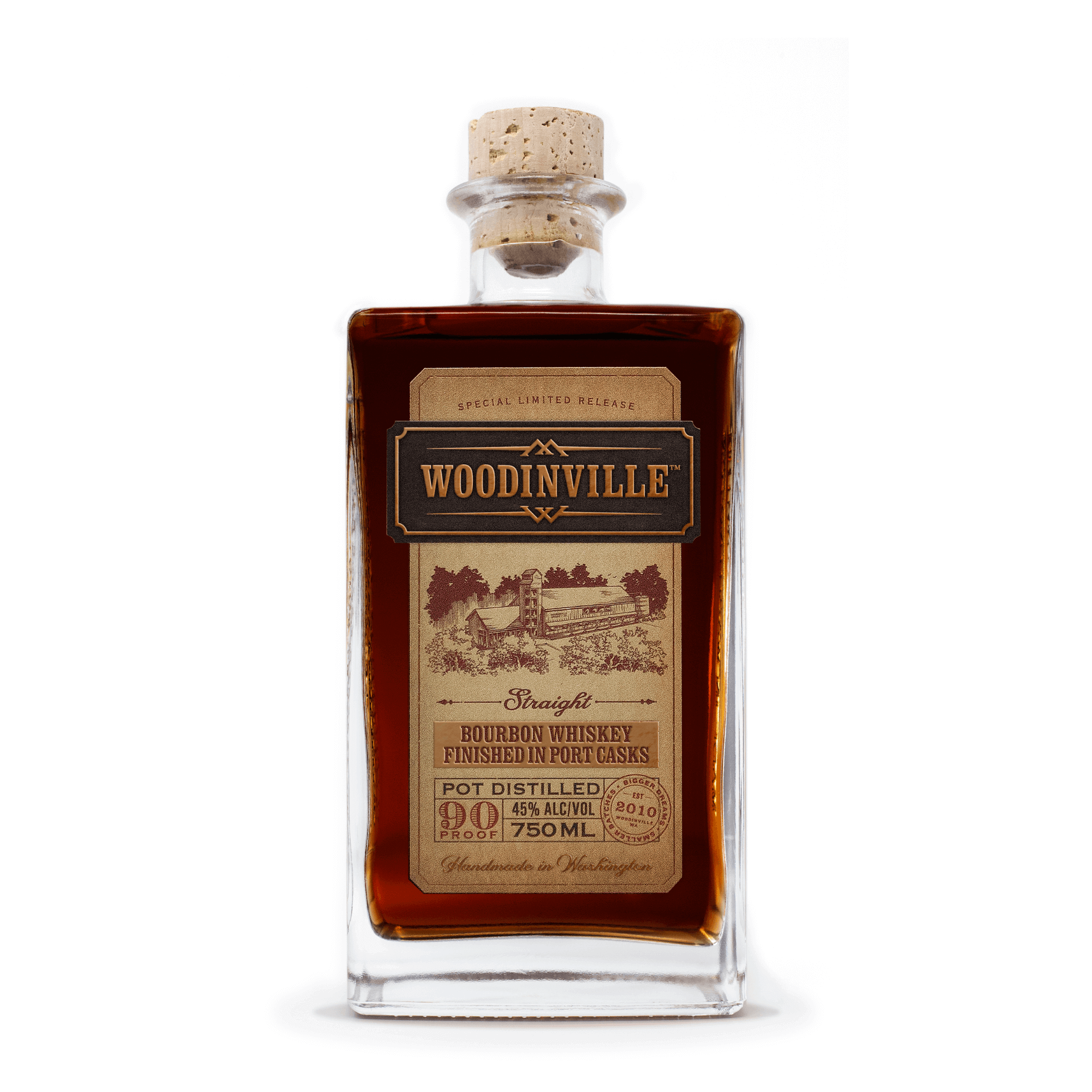 Woodinville Port Cask Finished Bourbon 750ml