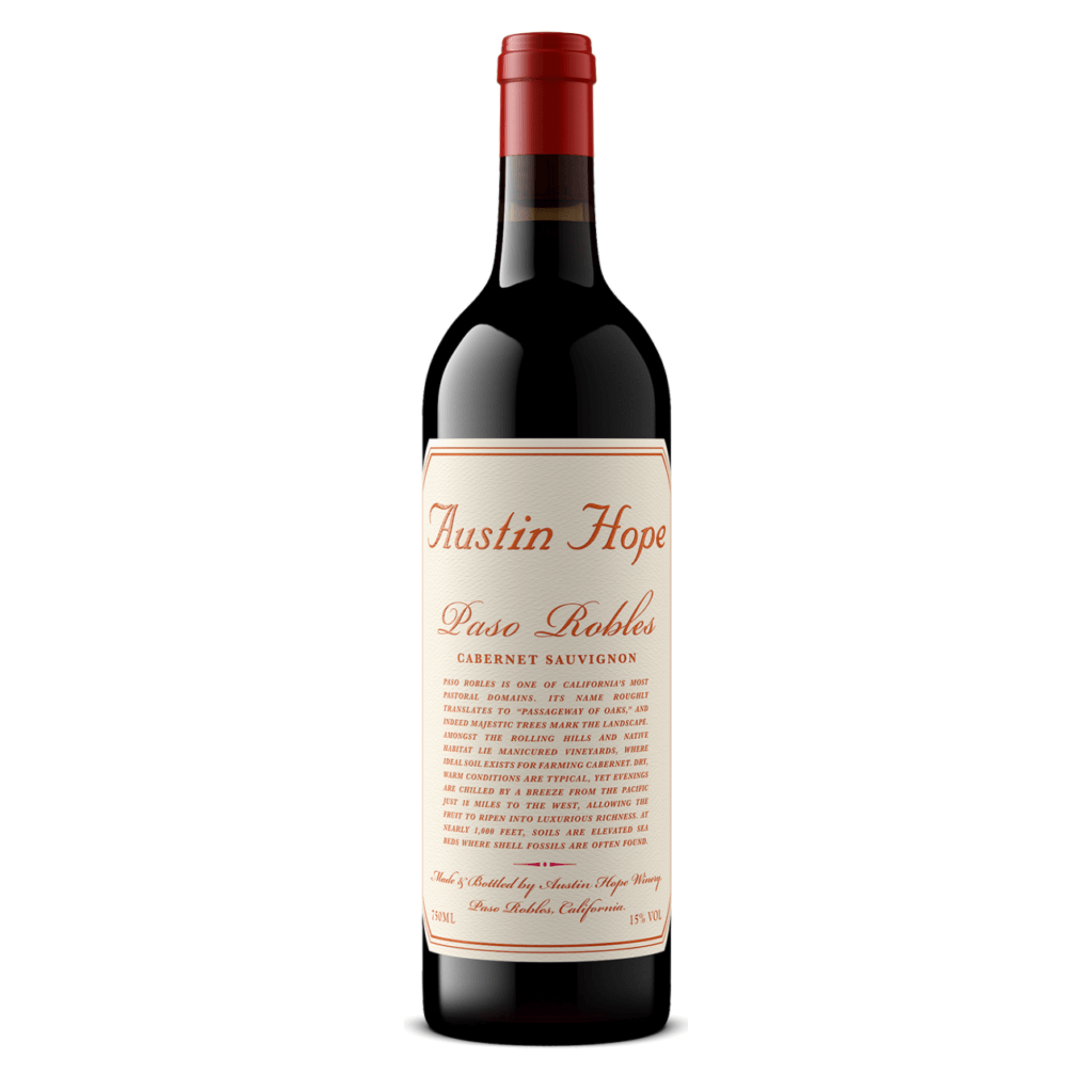 Austin Hope Cabernet Paso Robles 2021 750ml