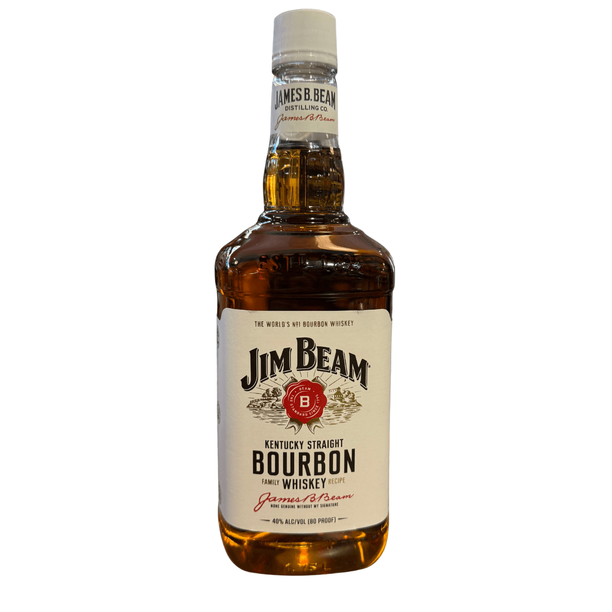 Jim Beam Bourbon White Label 1.75L PET