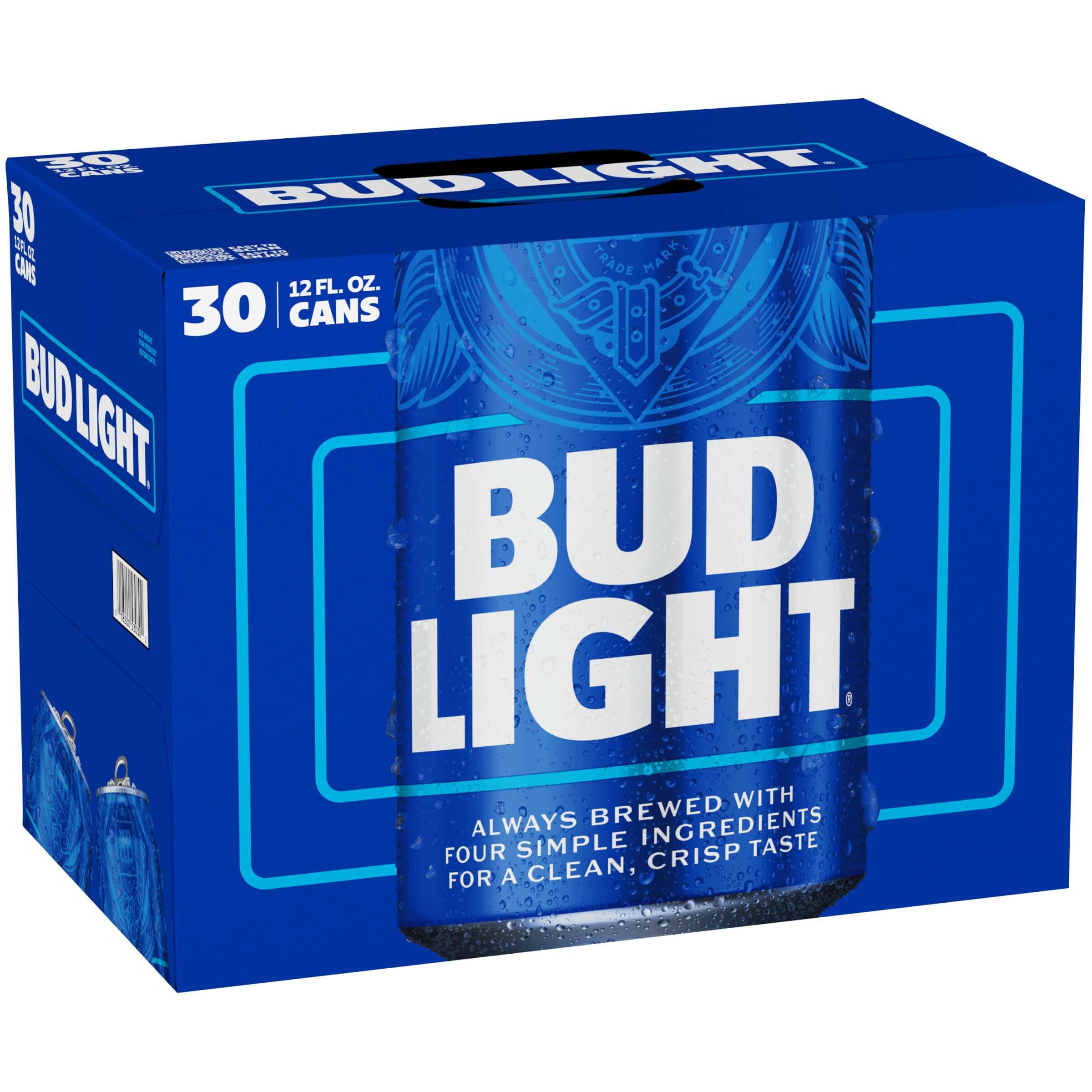 Bud Light 30 Pack | 12oz Cans