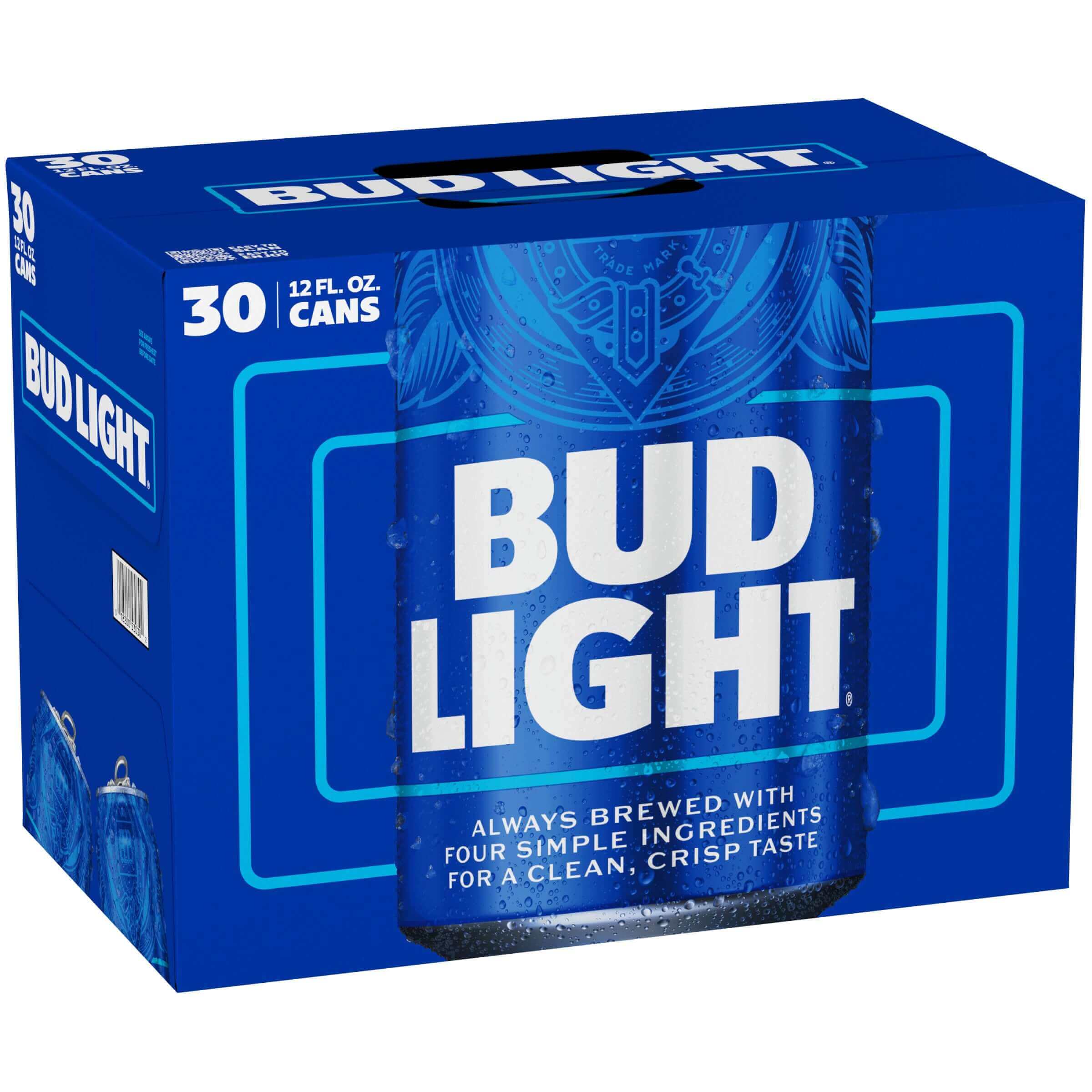 Bud Light 30 Pack | 12oz Cans