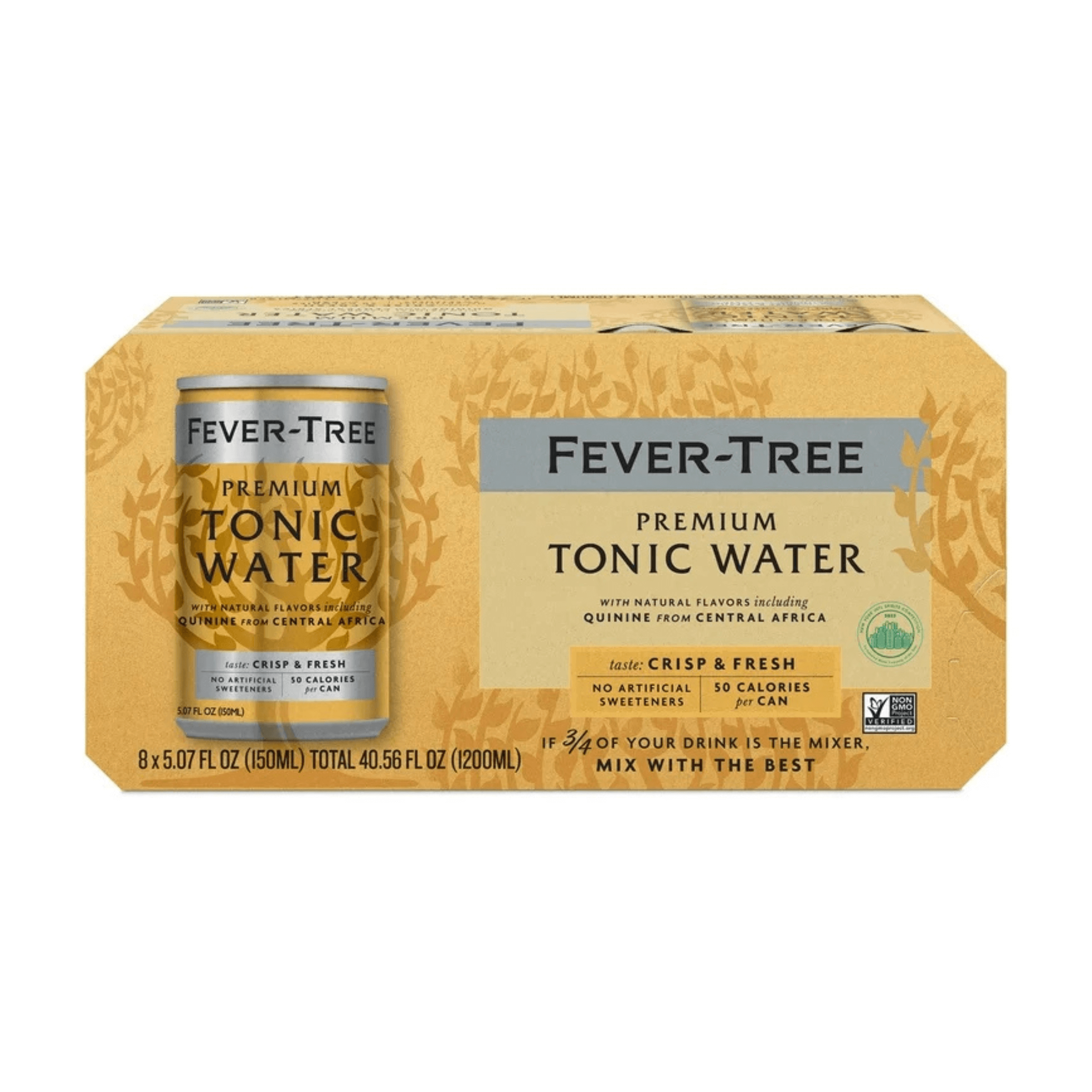 Fever Tree Tonic Water 5.07oz | 8 Pack CANS
