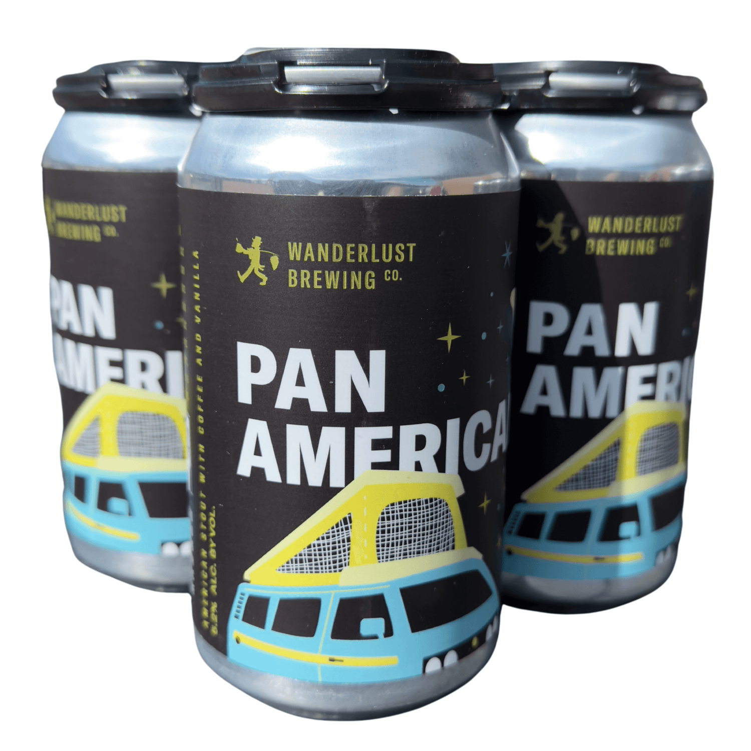 Wanderlust Pan American Stout 4 Pack | 12oz Cans