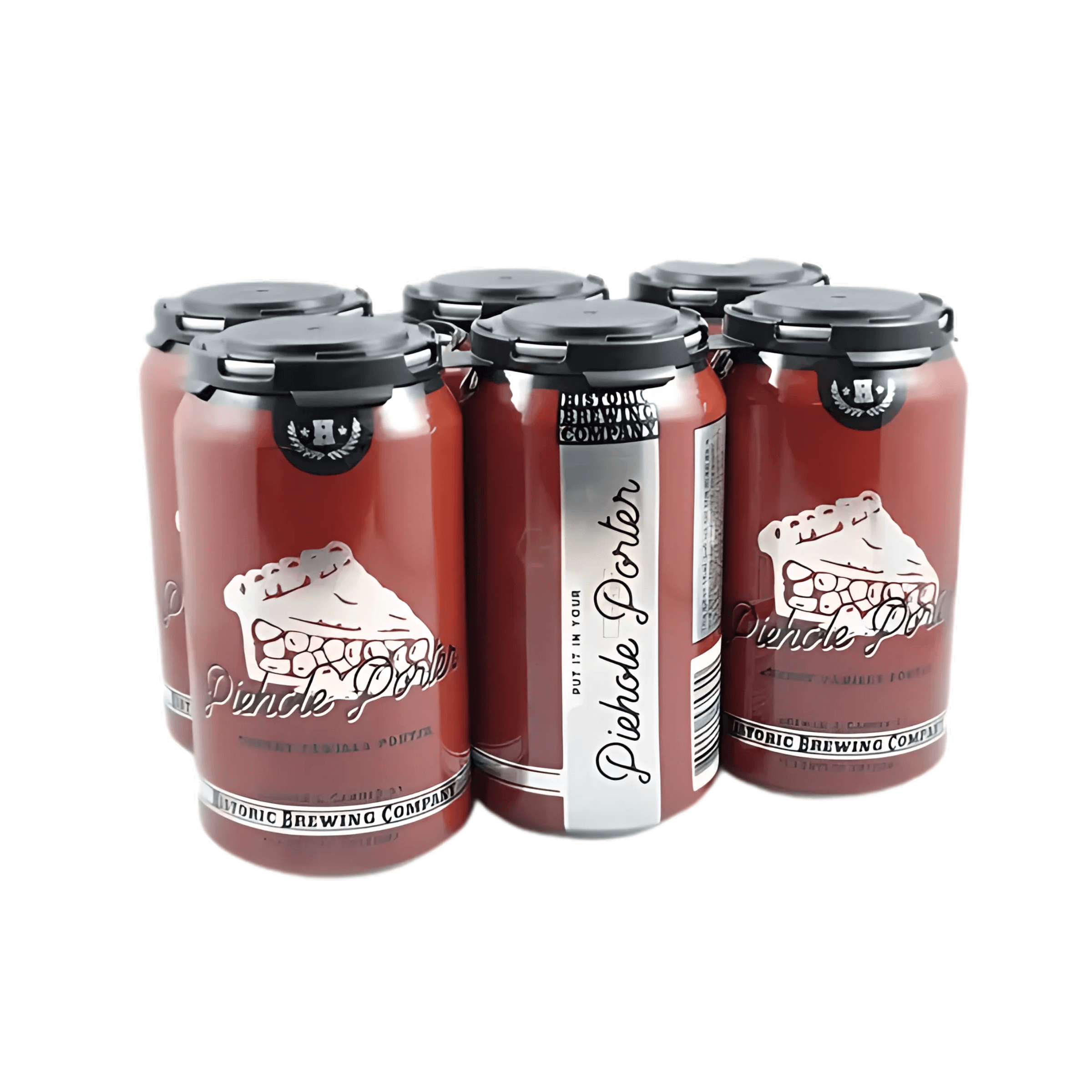 Historic Piehole Porter 6 Pack | 12oz Cans