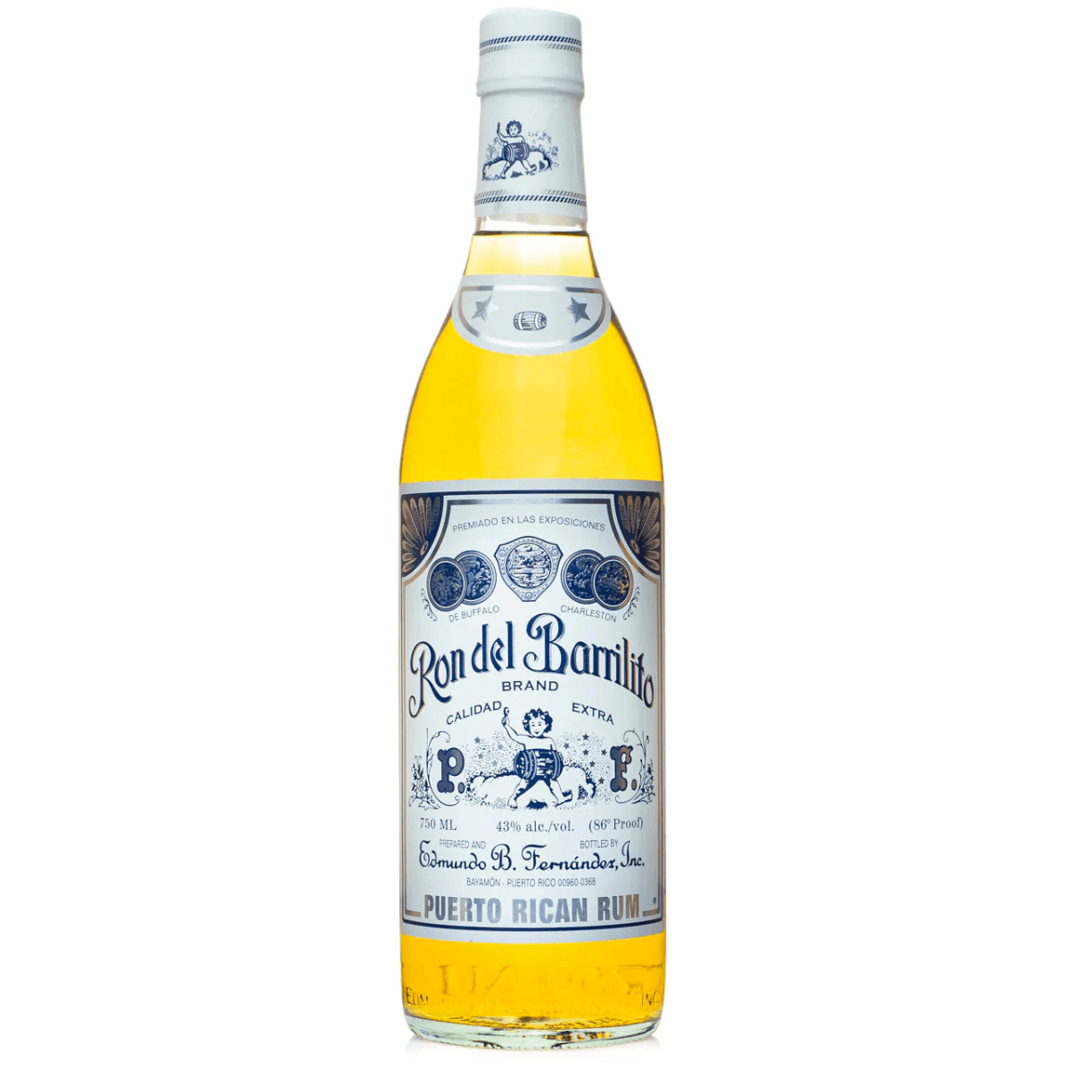 Ron del Barrilito 2 Star Rum 750ml