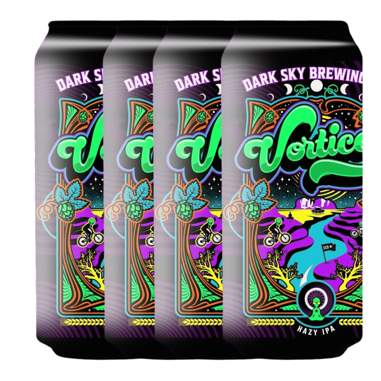 Dark Sky Vortices HIPA 4 Pack | 16oz Cans