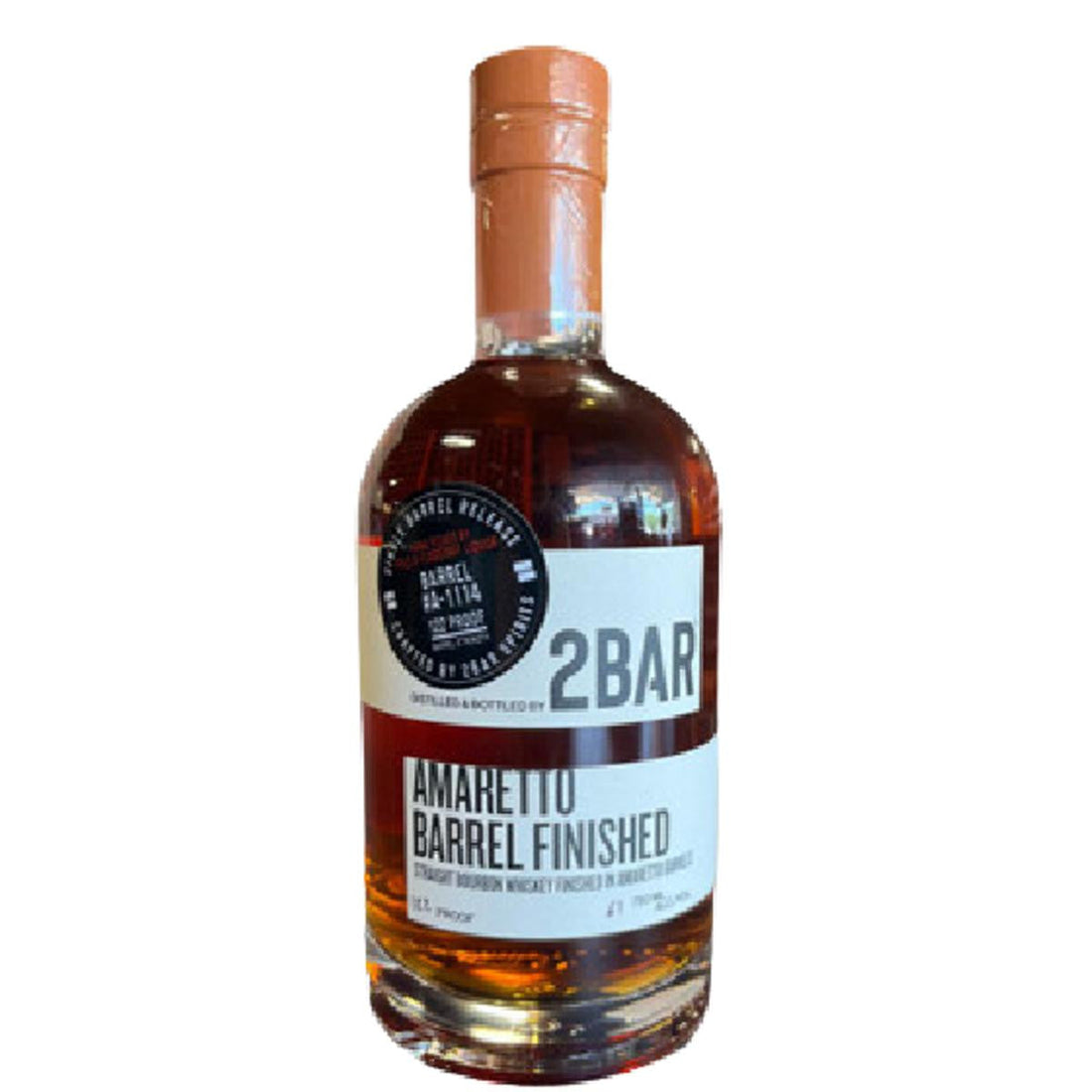 2Bar Bourbon PPLD SB 750mL - Amaretto Barrel Finished
