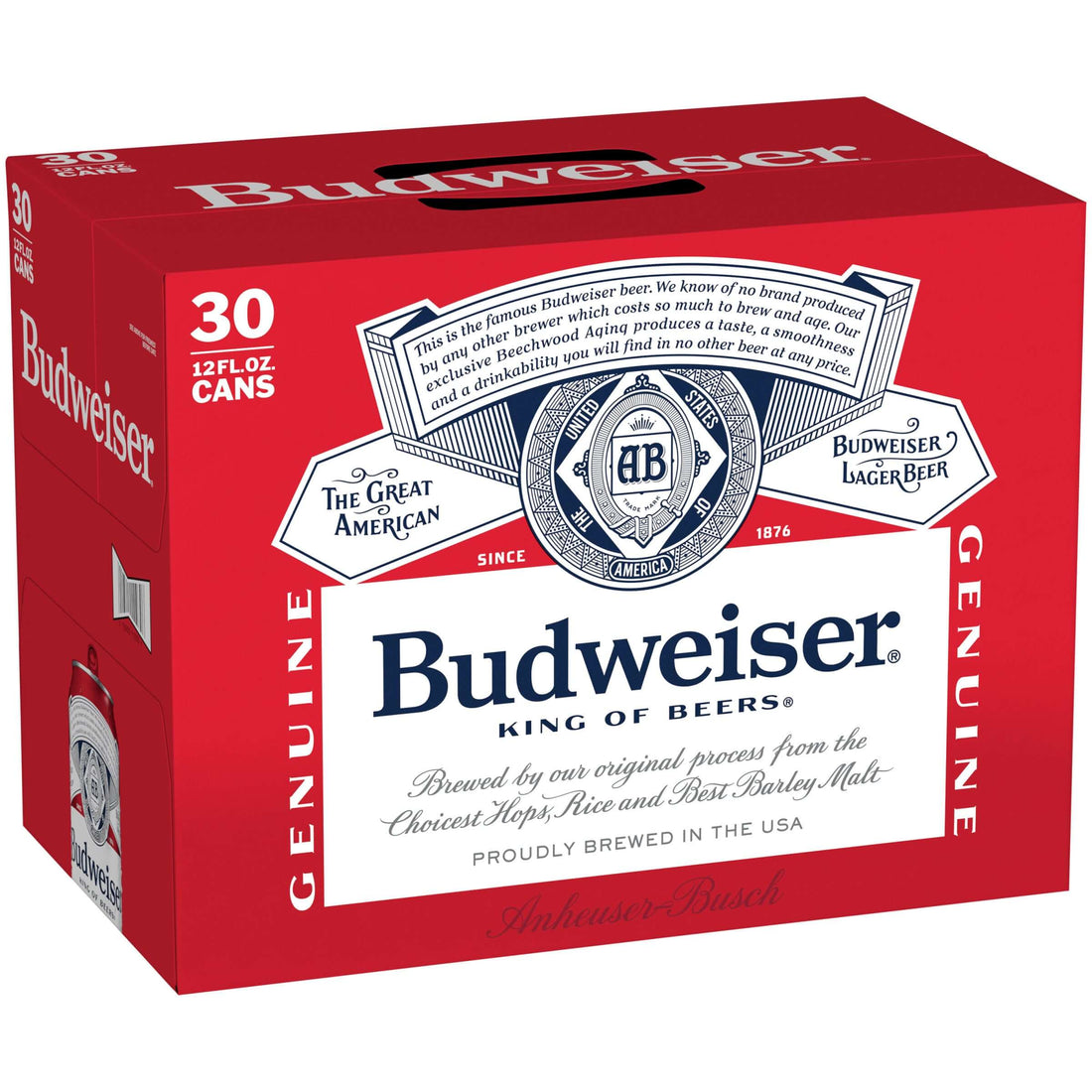Budweiser 30 Pack | 12oz Cans