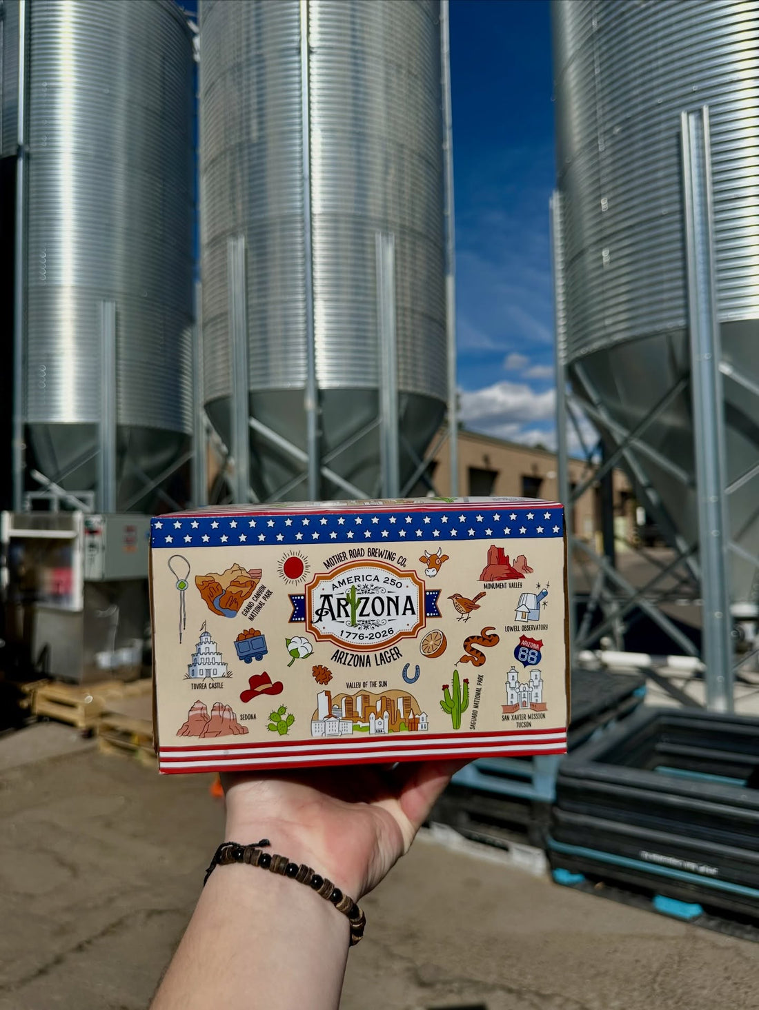 Mother Road America 250 Lager 6 Pack | 12oz Cans