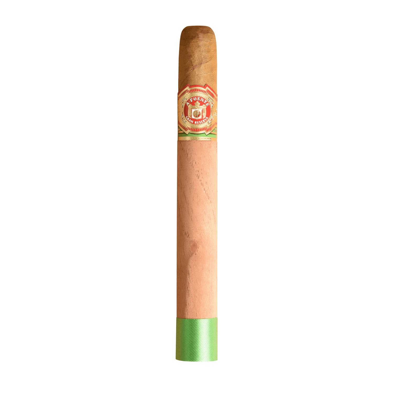 Arturo Fuente Double Chateau Fuente Natural cigar in individual wrapping, showcasing premium craftsmanship.