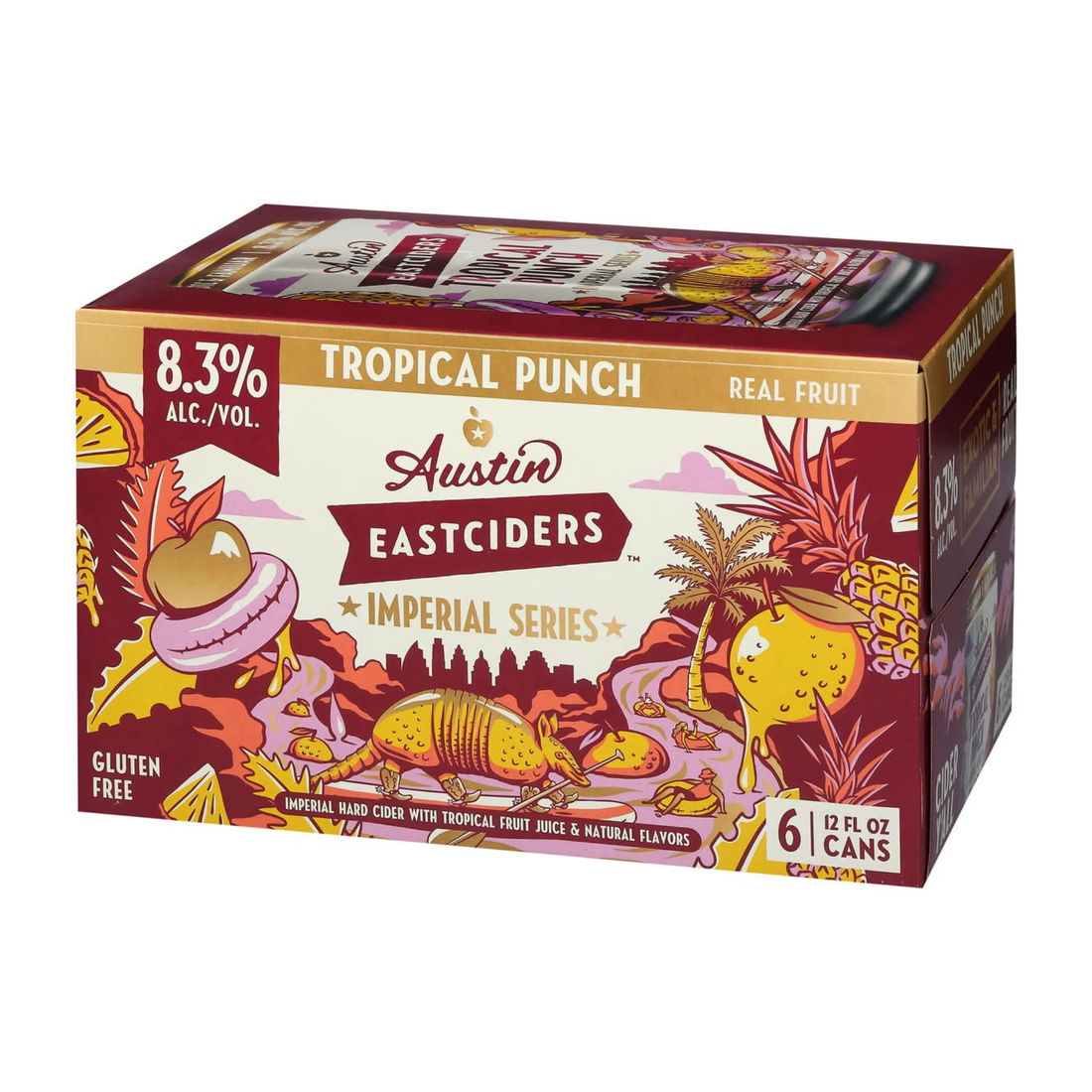 Austin Eastcider Tropical Punch Imperial Cider 6 Pack | 12oz Cans