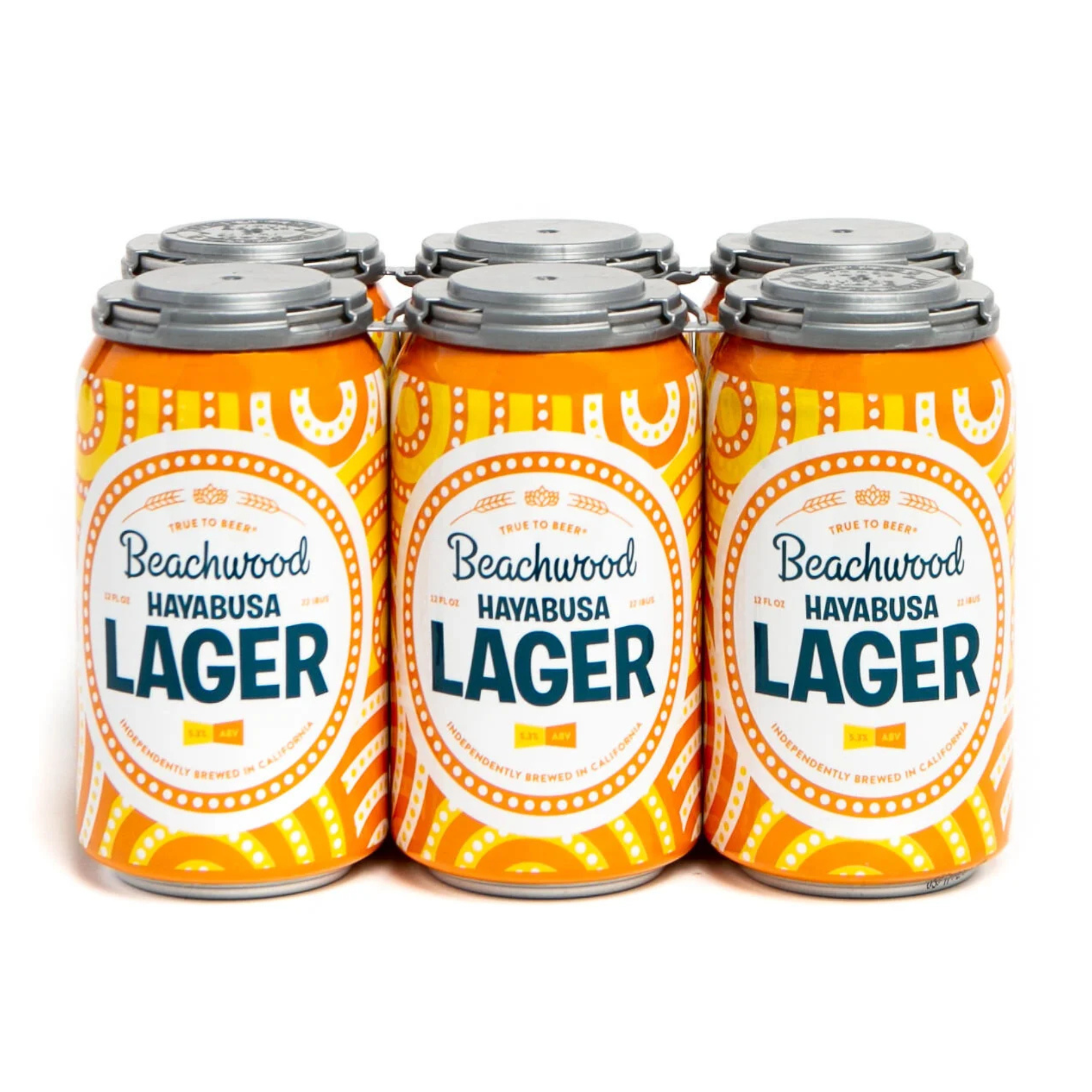 Beachwood Hayabusa Lager 6 Pack | 12oz Cans