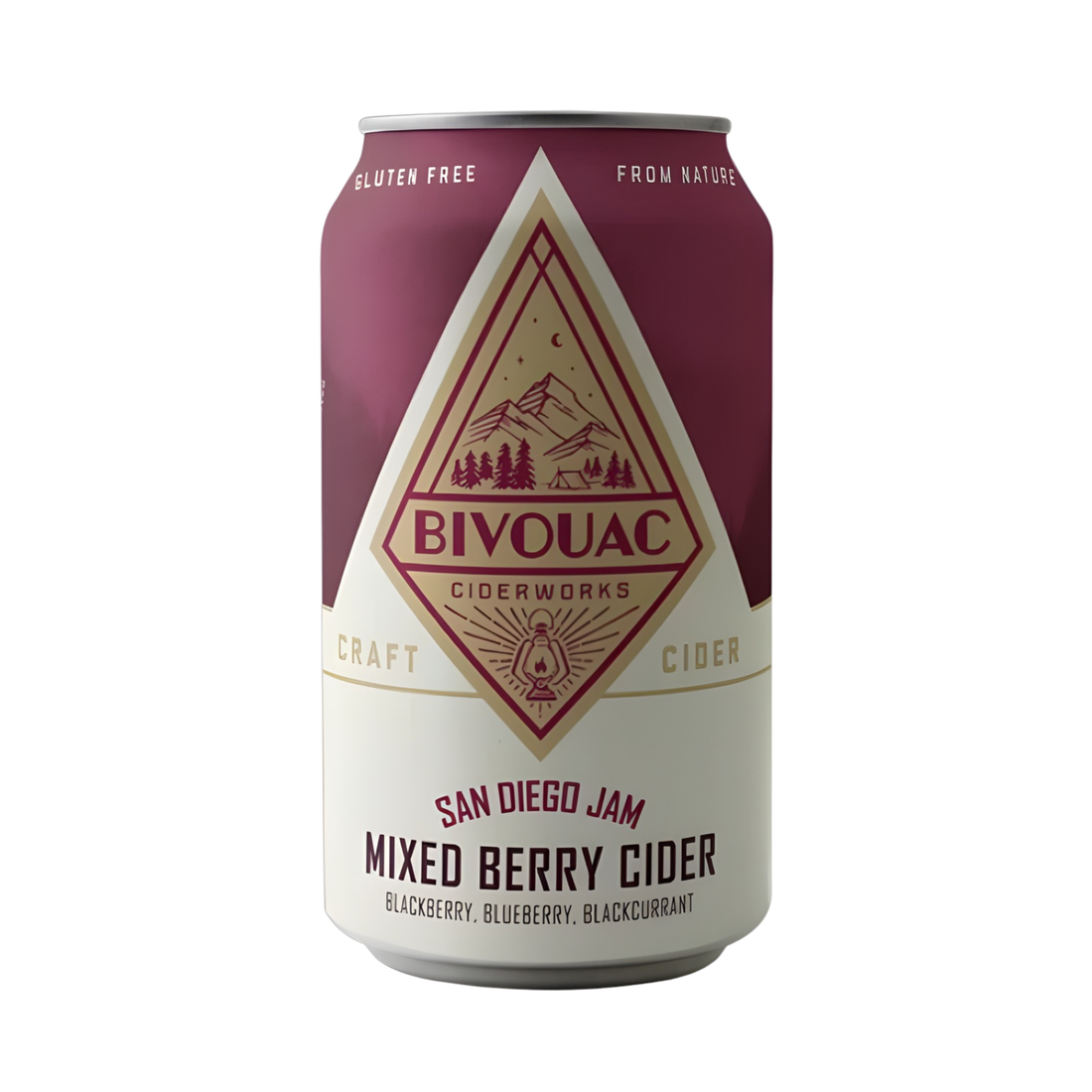 Bivouac San Diego Jam Mixed Berry Cider 12oz CAN