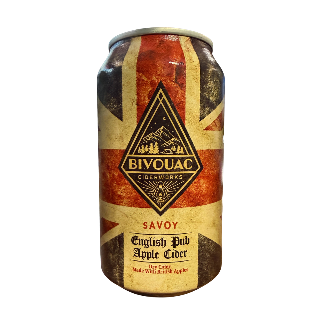 Bivouac Savoy English Dry Apple Cider 12oz CAN