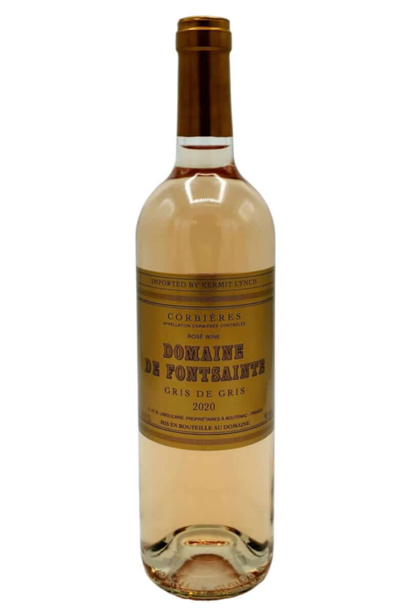 Buy Kermit Lynch Fontsainte Corbieres Rose Gris 2020 750ml Online. Arizona Shipping Available