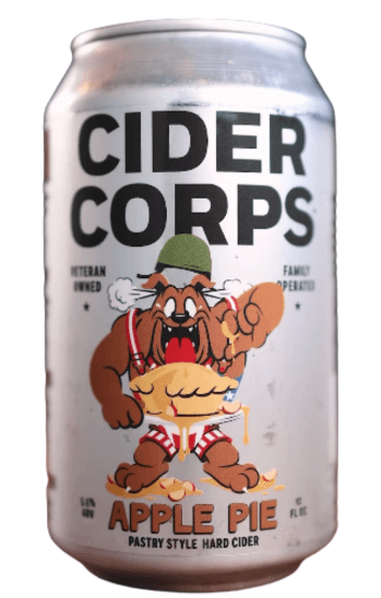 Cider Corps We The People American Apple Pie 12oz CAN