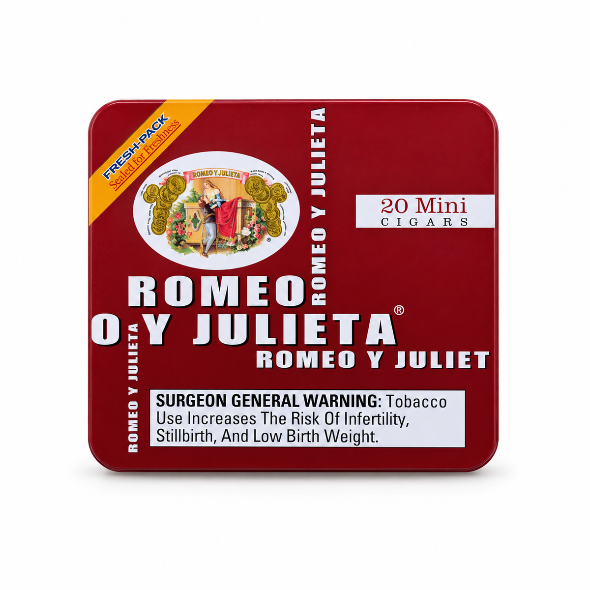Romeo y Julieta Mini 20 Pack Red