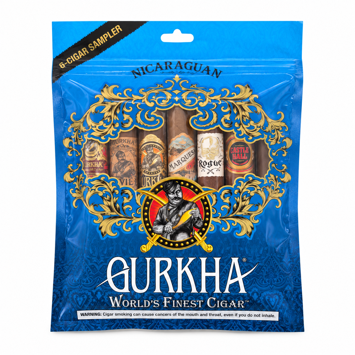 Gurkha Blue Nicaraguan Sampler 6ct PACK