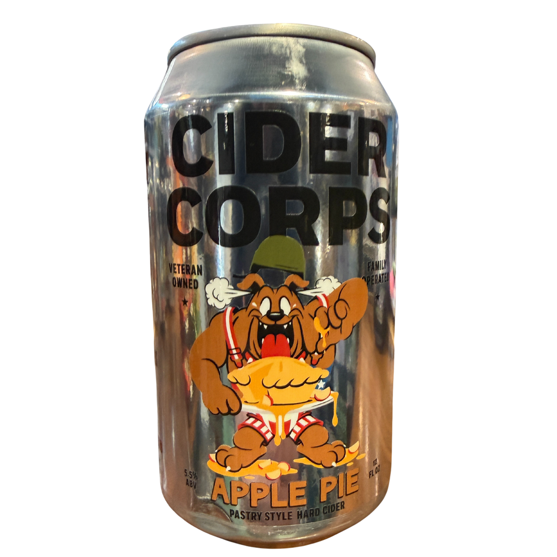 Cider Corps We The People American Apple Pie 12oz CAN