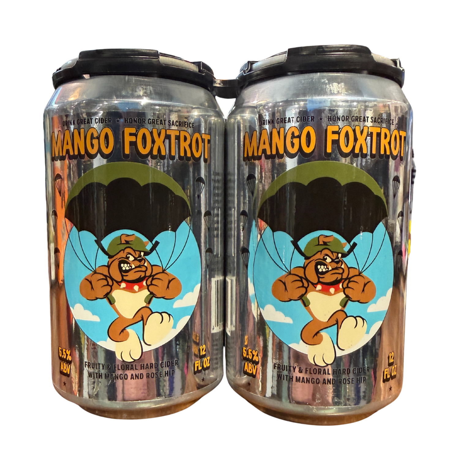 Cider Corp Mango Foxtrot 4 Pack | 12oz Cans