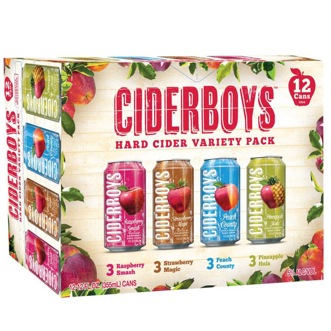 Ciderboys Variety 12 Pack | 12oz Cans