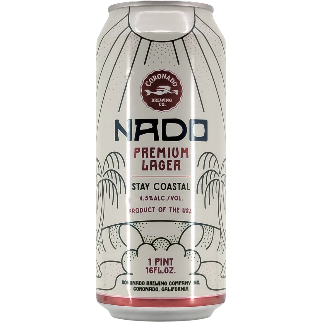 Coronado Nado Premium Lager 16oz CAN