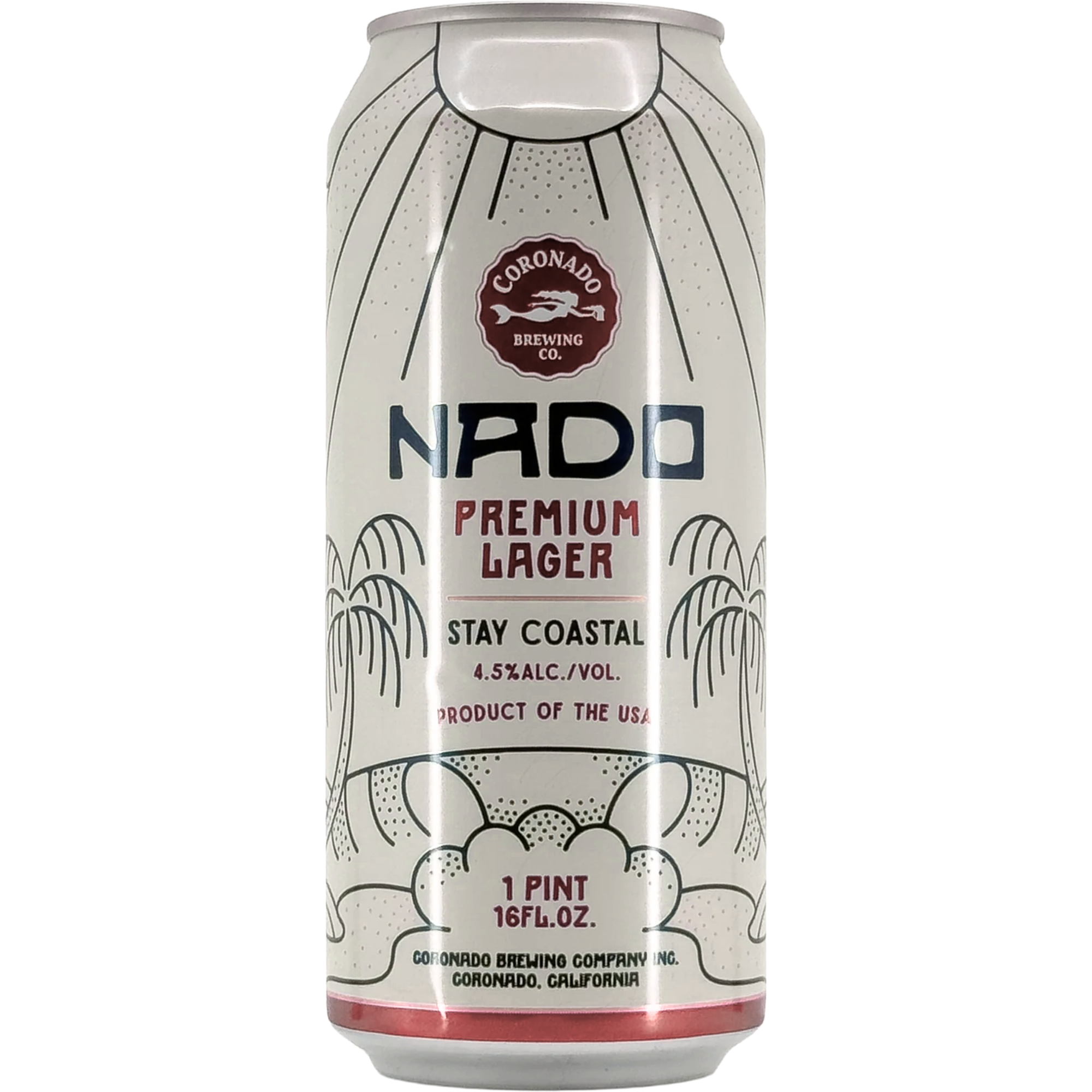 Coronado Nado Premium Lager 16oz CAN