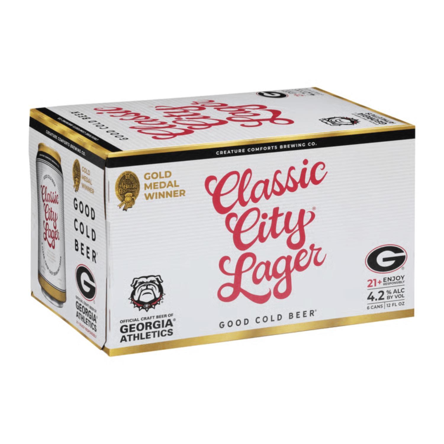 Creature Comforts Classic City Lager 6 Pack | 12oz Cans