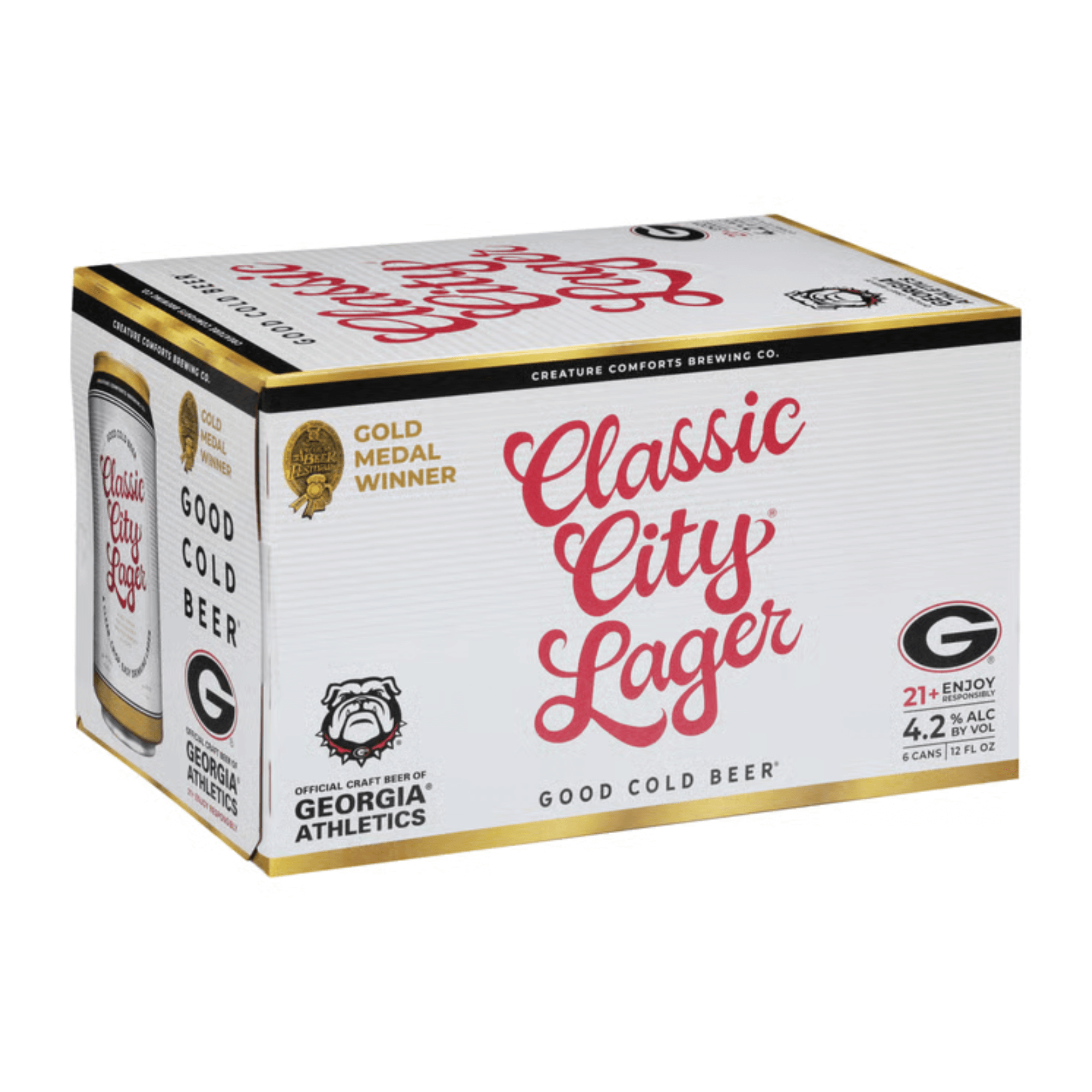 Creature Comforts Classic City Lager 6 Pack | 12oz Cans