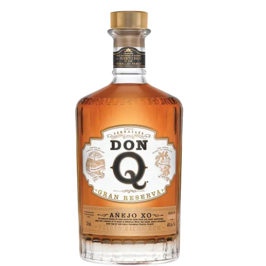 Don Q Gran Reserva Anejo XO Rum 750ml