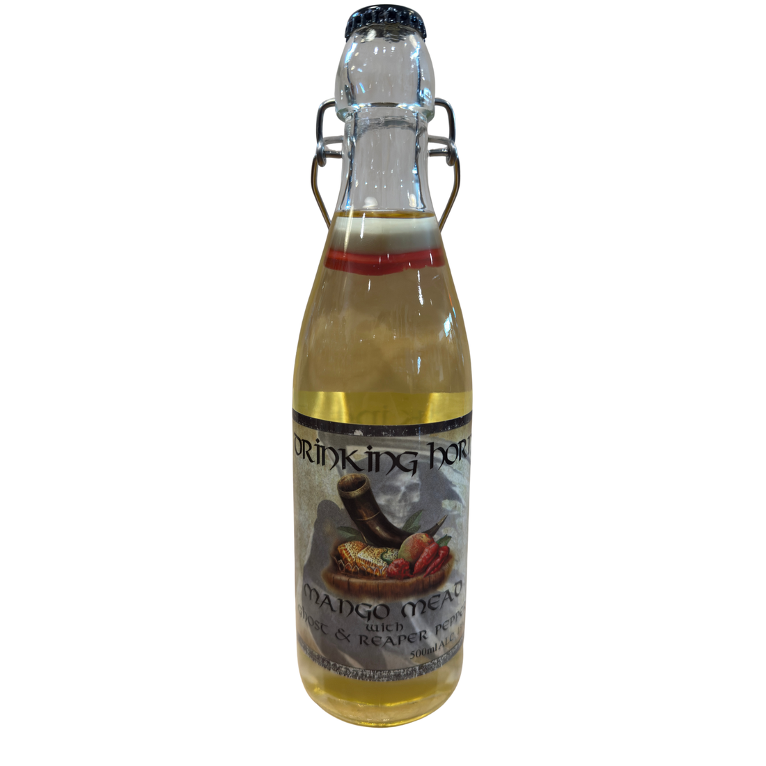 Drinking Horn Meads Mango W/Ghost and Reaper Peppers 500ml