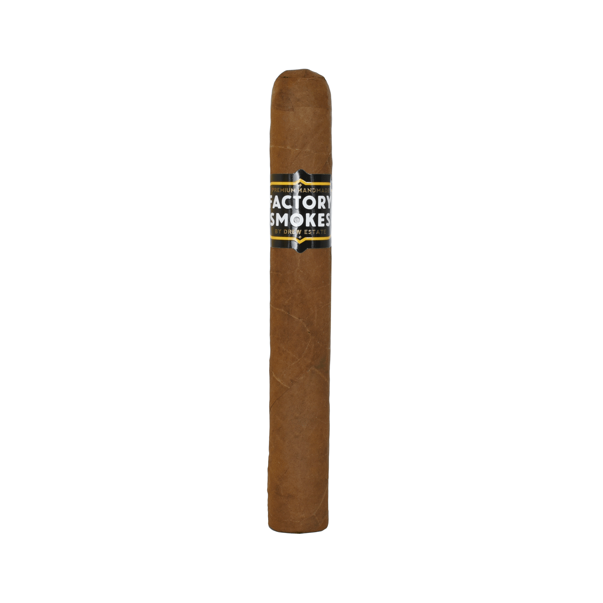 Alt Tag: Factory Smokes Shade Toro cigar with Ecuadorian Connecticut wrapper, known for creamy and smooth flavor, size 6 x 52.