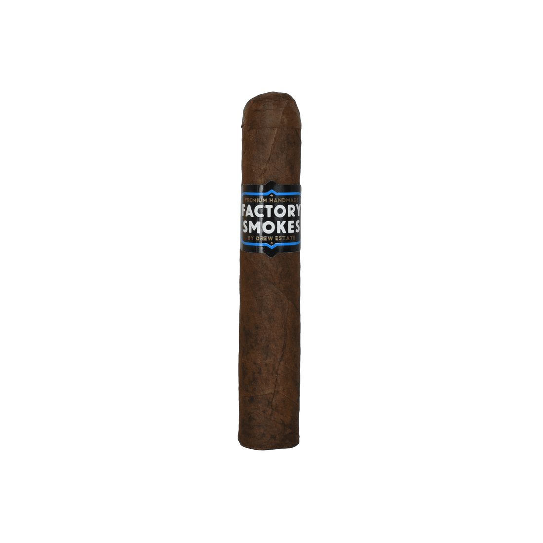 Factory Smokes Sun Grown Robusto cigar with sun grown wrapper and Nicaraguan filler, offering a rich earthiness and flavorful smoke.